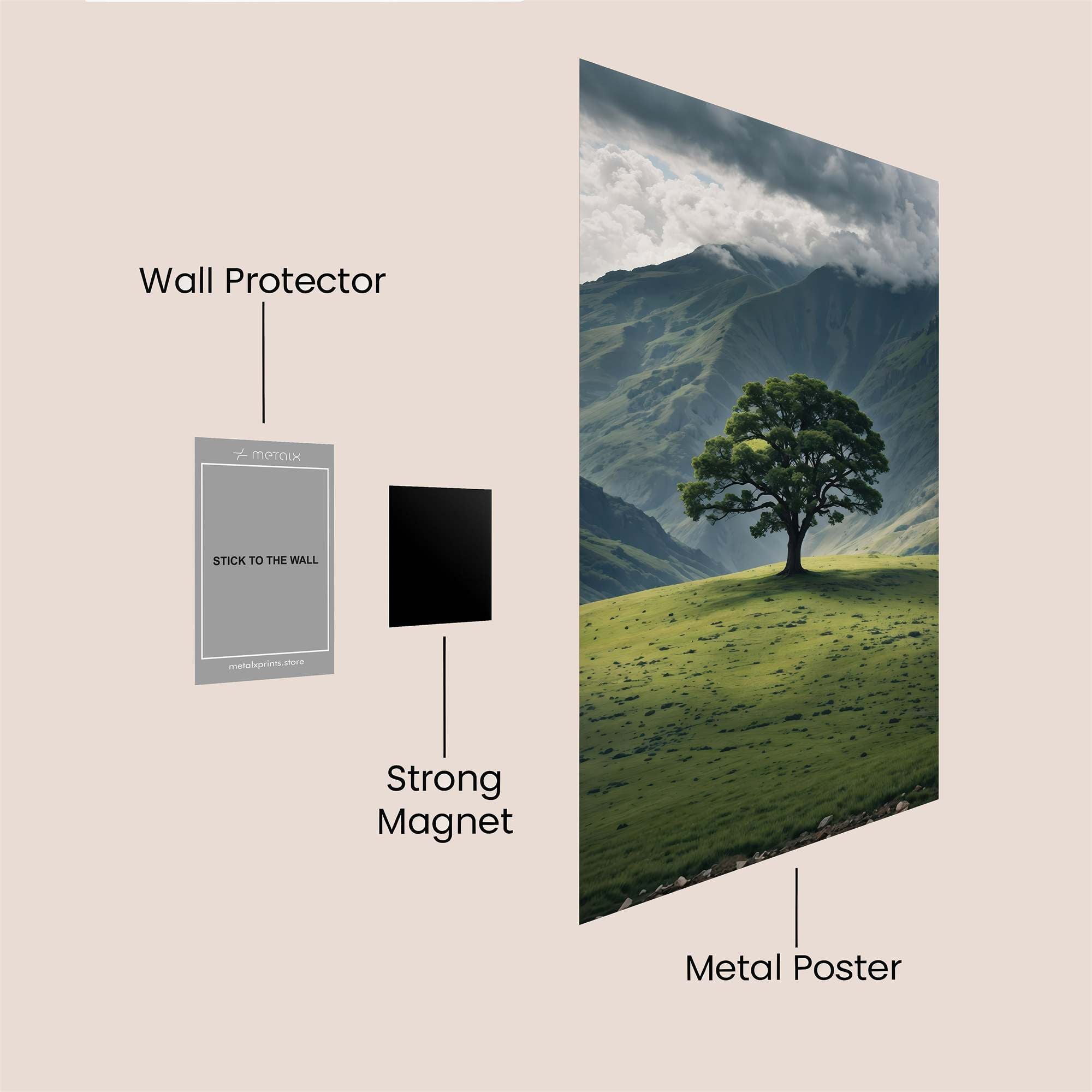 Lone Serenity Safe Wall Magnetic / M
