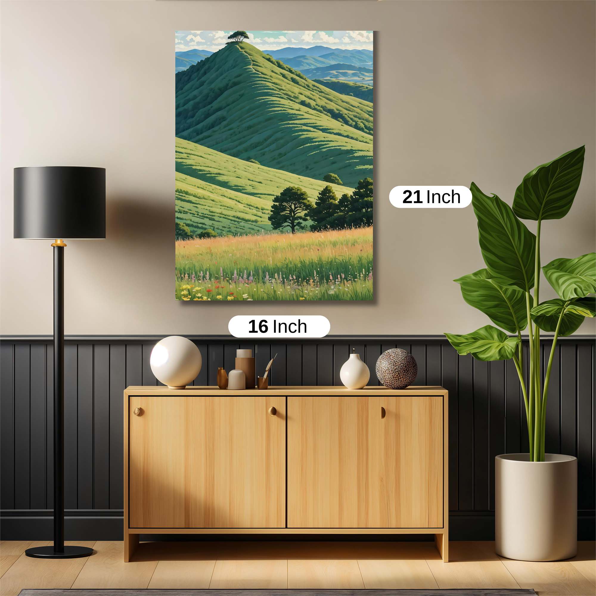 Hilltop Serenity Safe Wall Magnetic / M