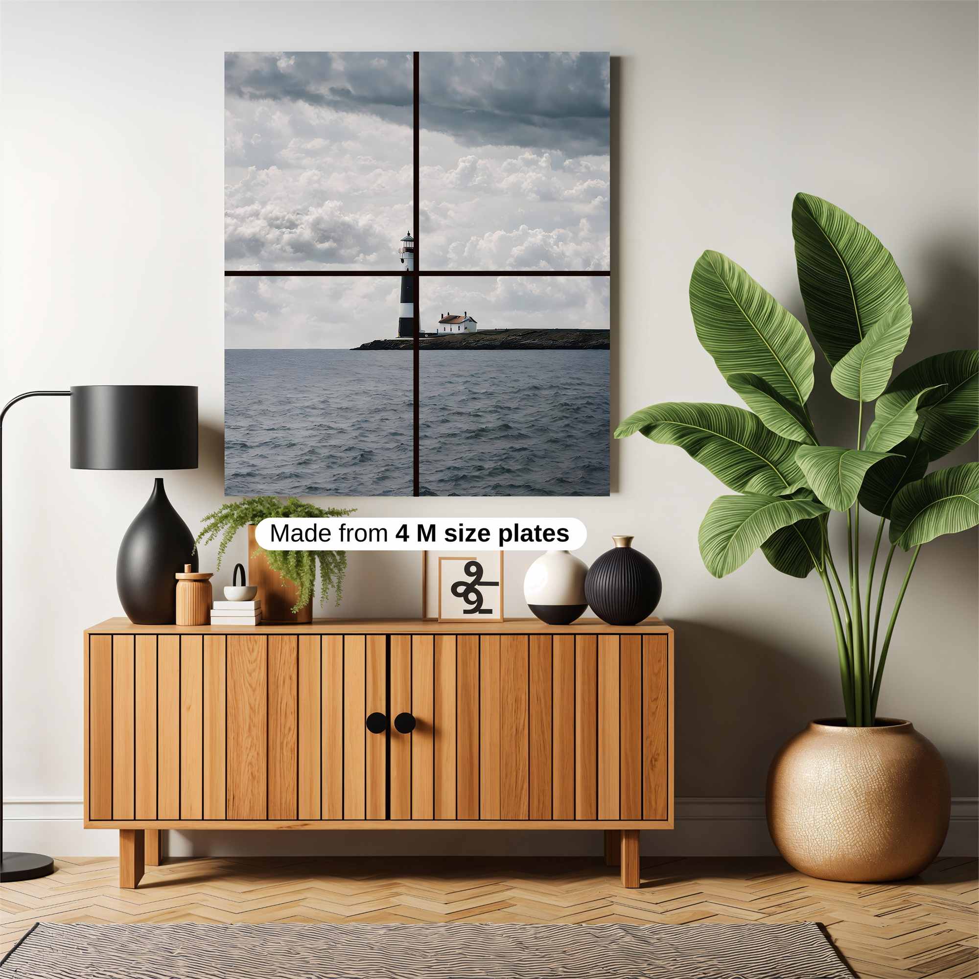Lighthouse Solitude Safe Wall Magnetic / M