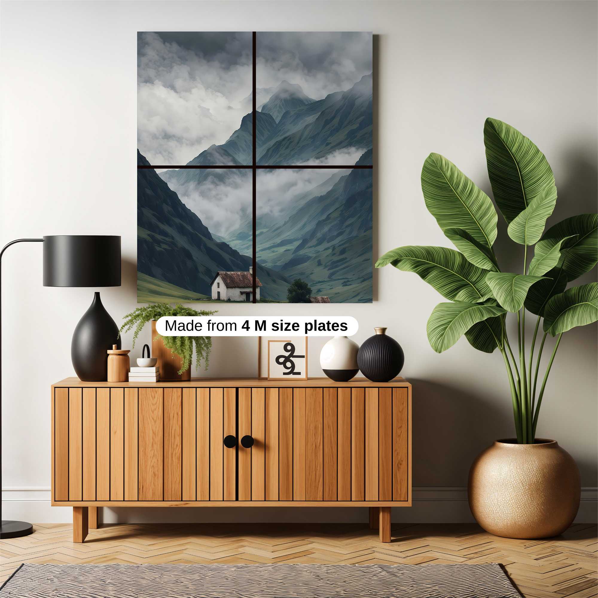 Cottage Solitude Safe Wall Magnetic / M