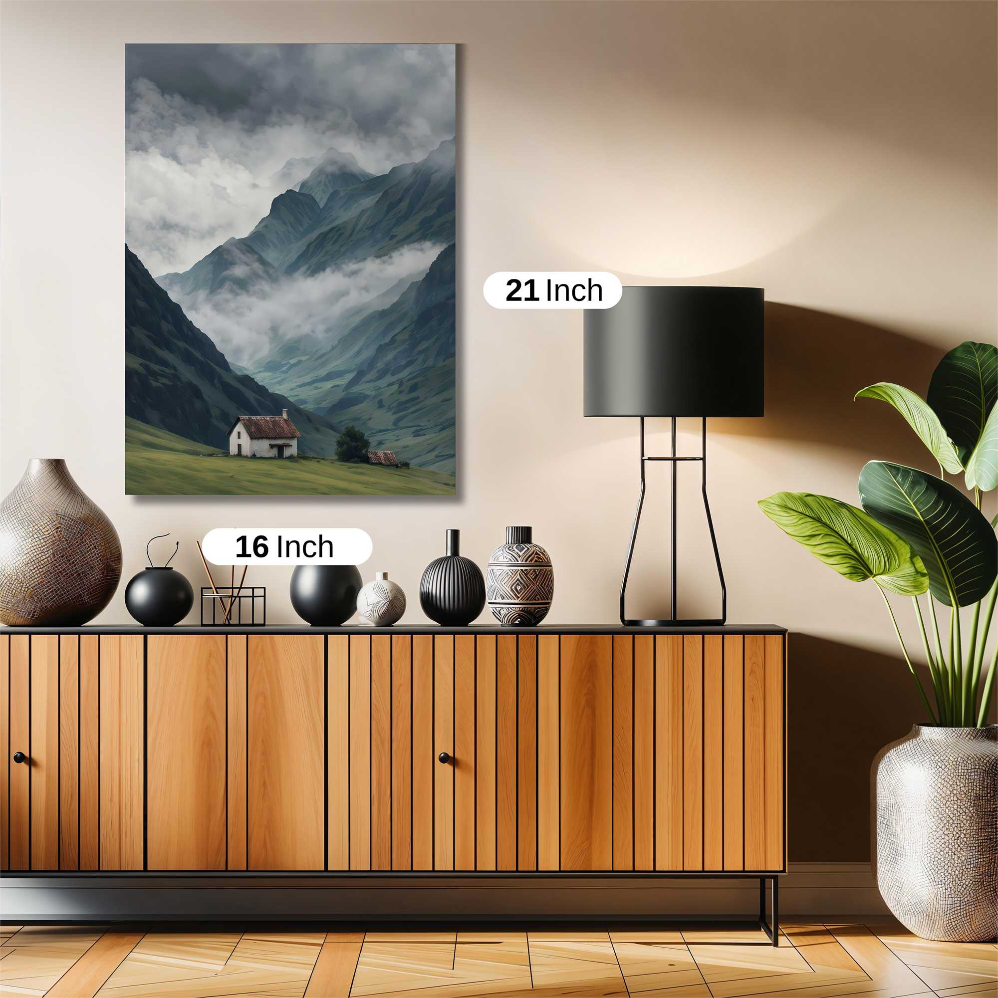 Cottage Solitude Safe Wall Magnetic / M