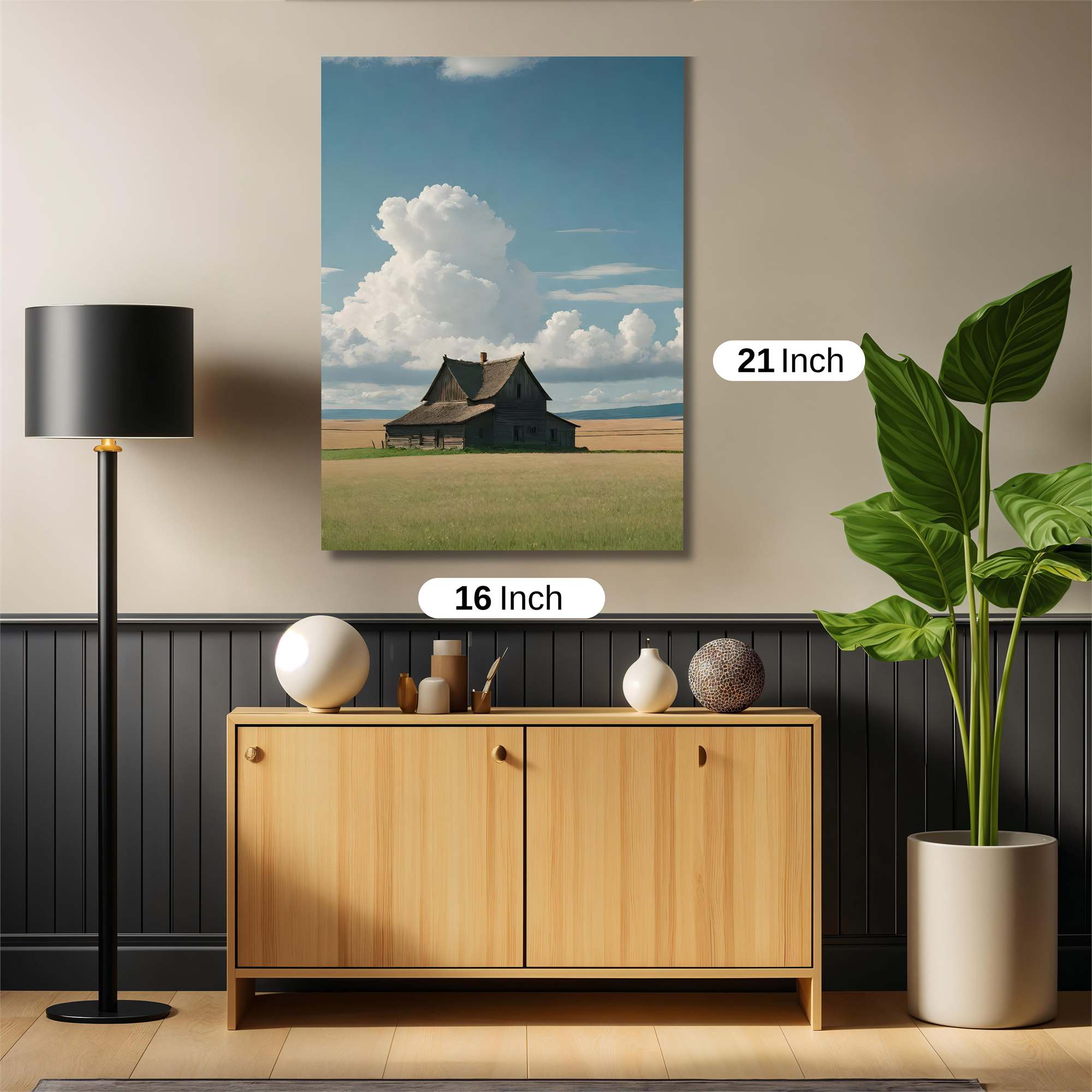 Barn Serenity Safe Wall Magnetic / M