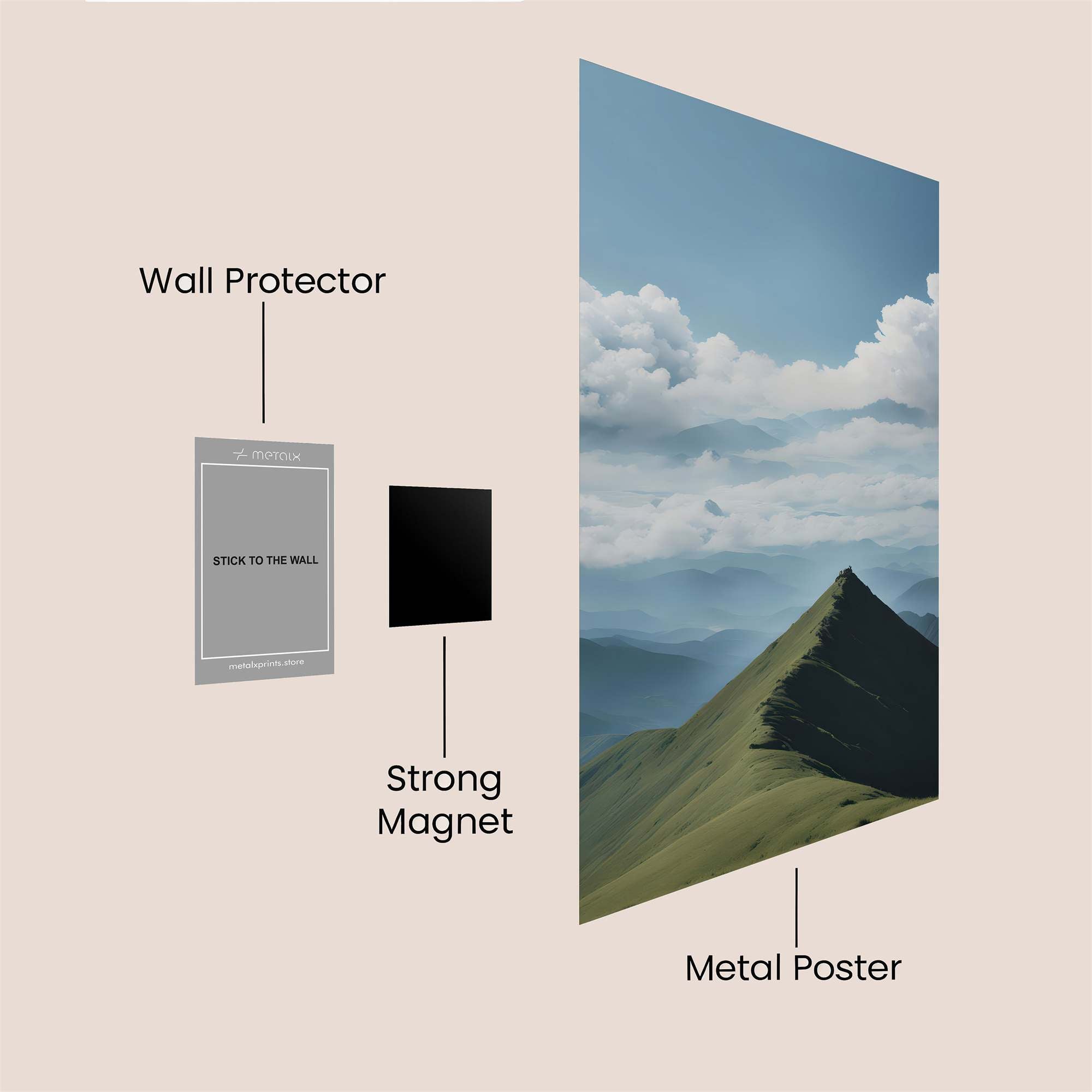 Summit Serenity Safe Wall Magnetic / M