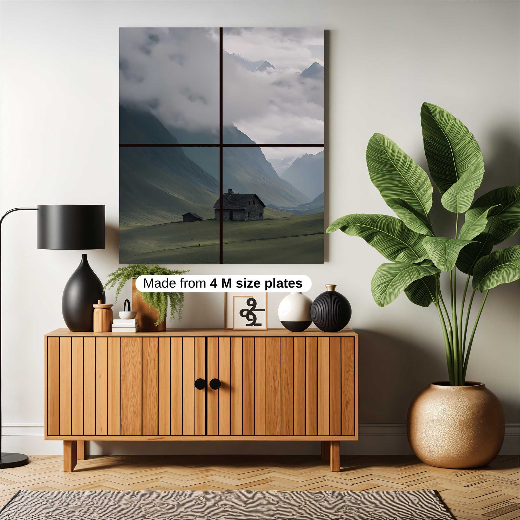 Cabin Solitude Safe Wall Magnetic / M