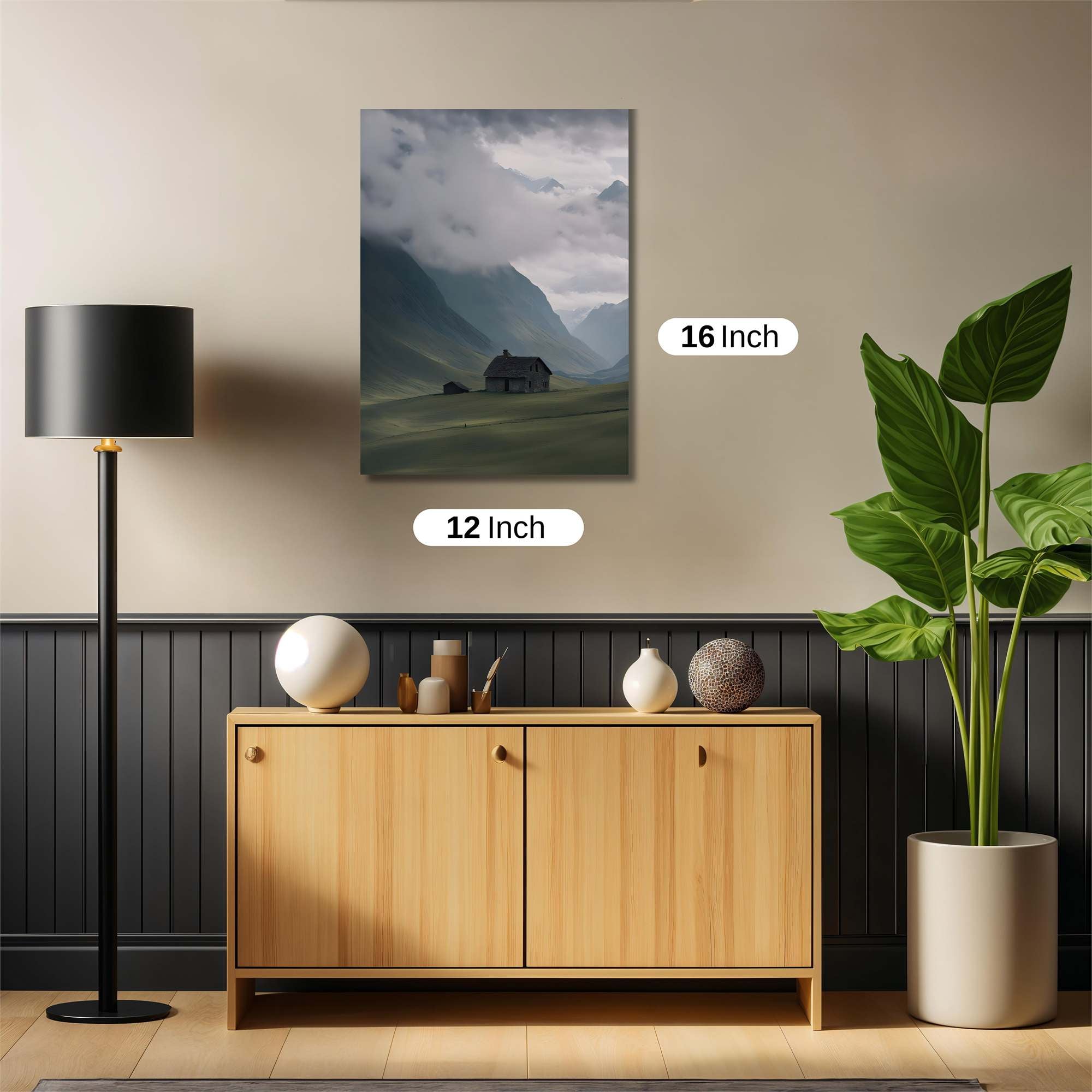 Cabin Solitude Safe Wall Magnetic / M