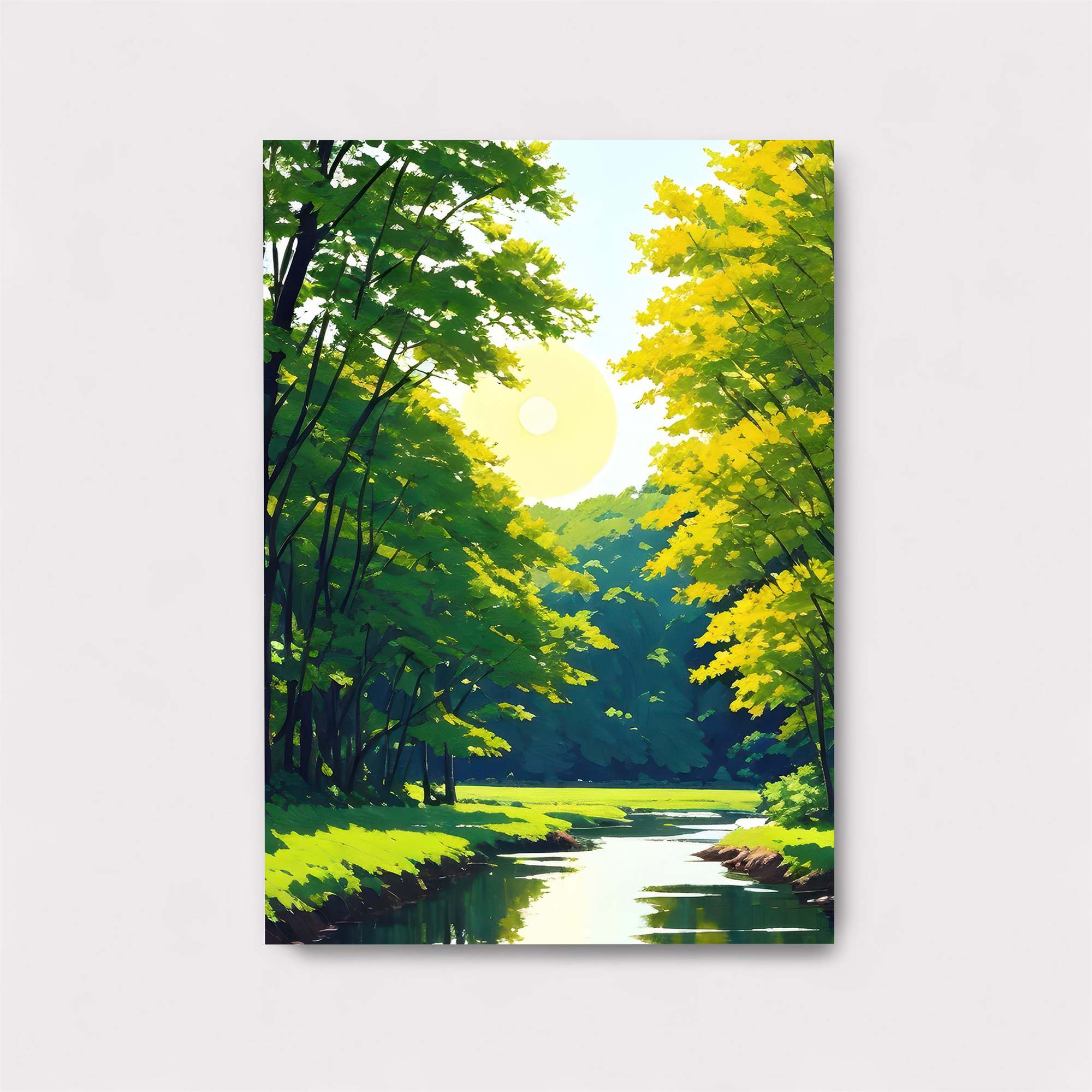 Sunlit Serenity Safe Wall Magnetic / M