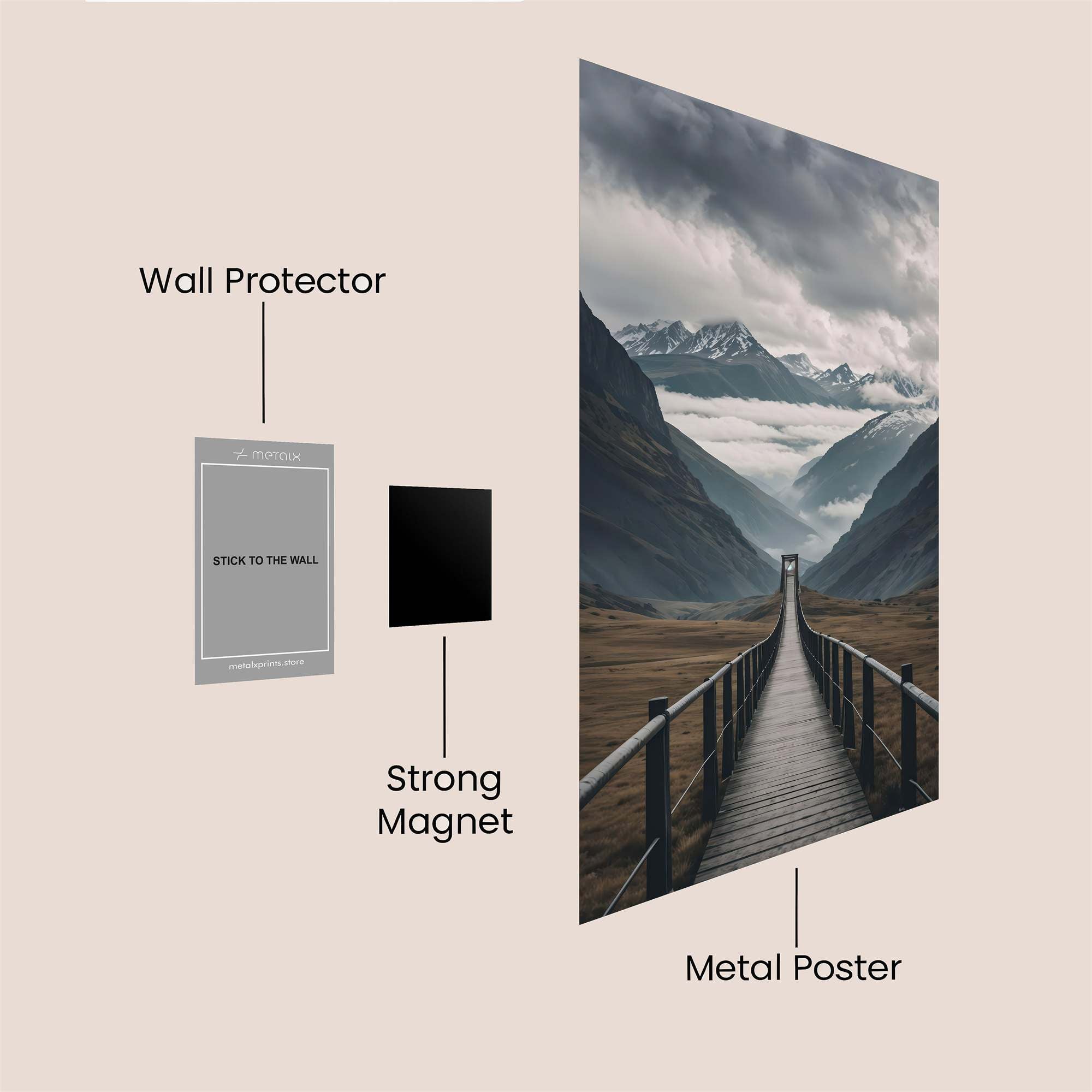 Pathway Serene Safe Wall Magnetic / M