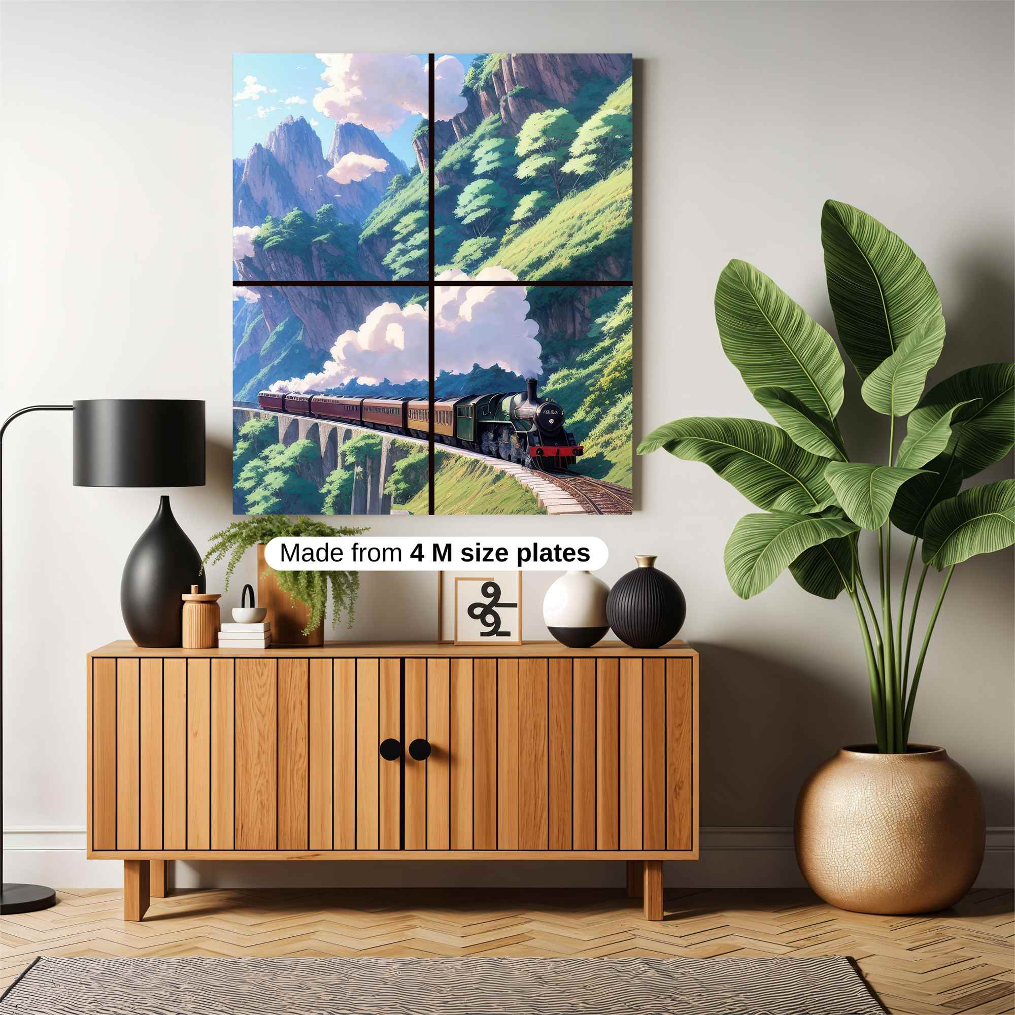 Mountain Majesty Safe Wall Magnetic / M