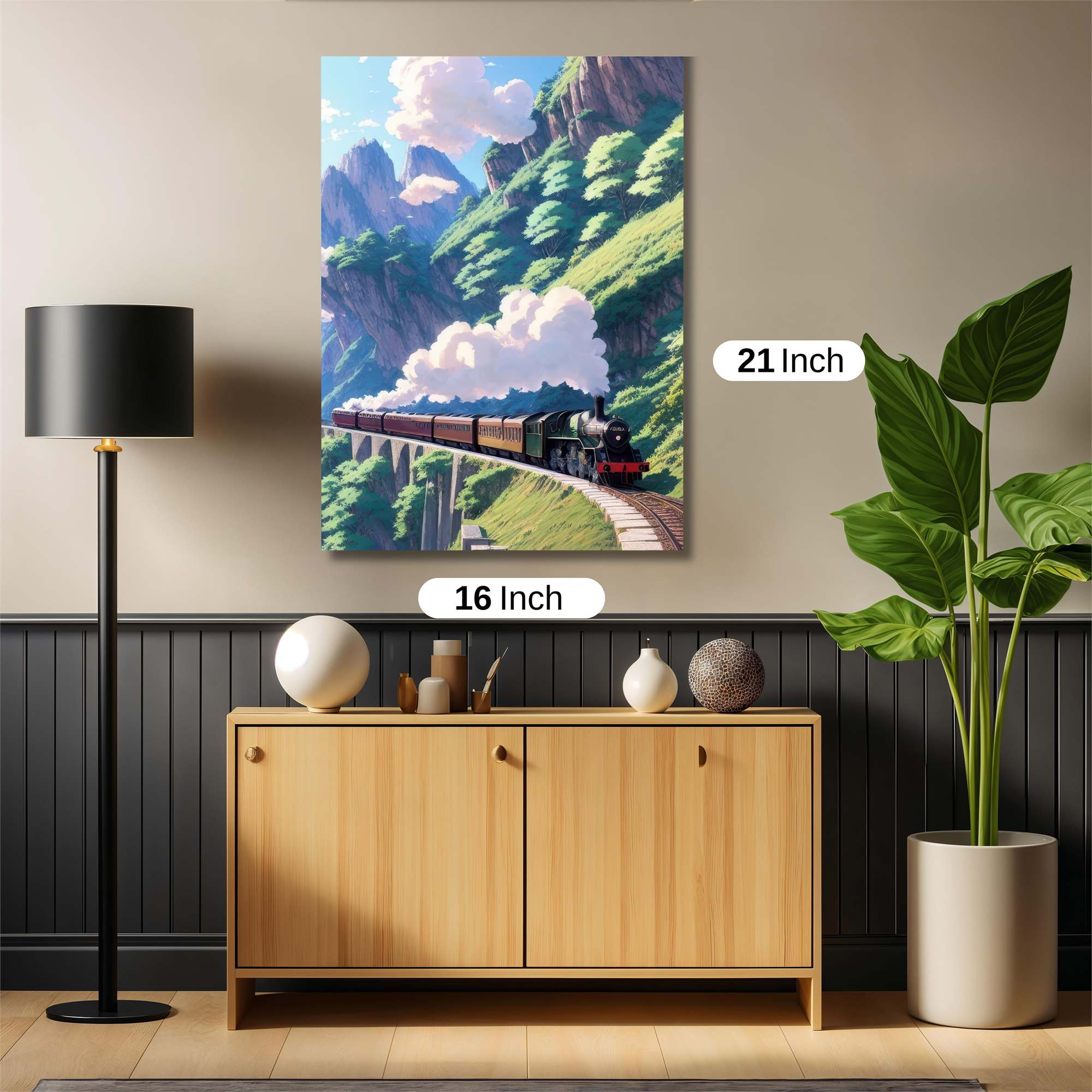 Mountain Majesty Safe Wall Magnetic / M