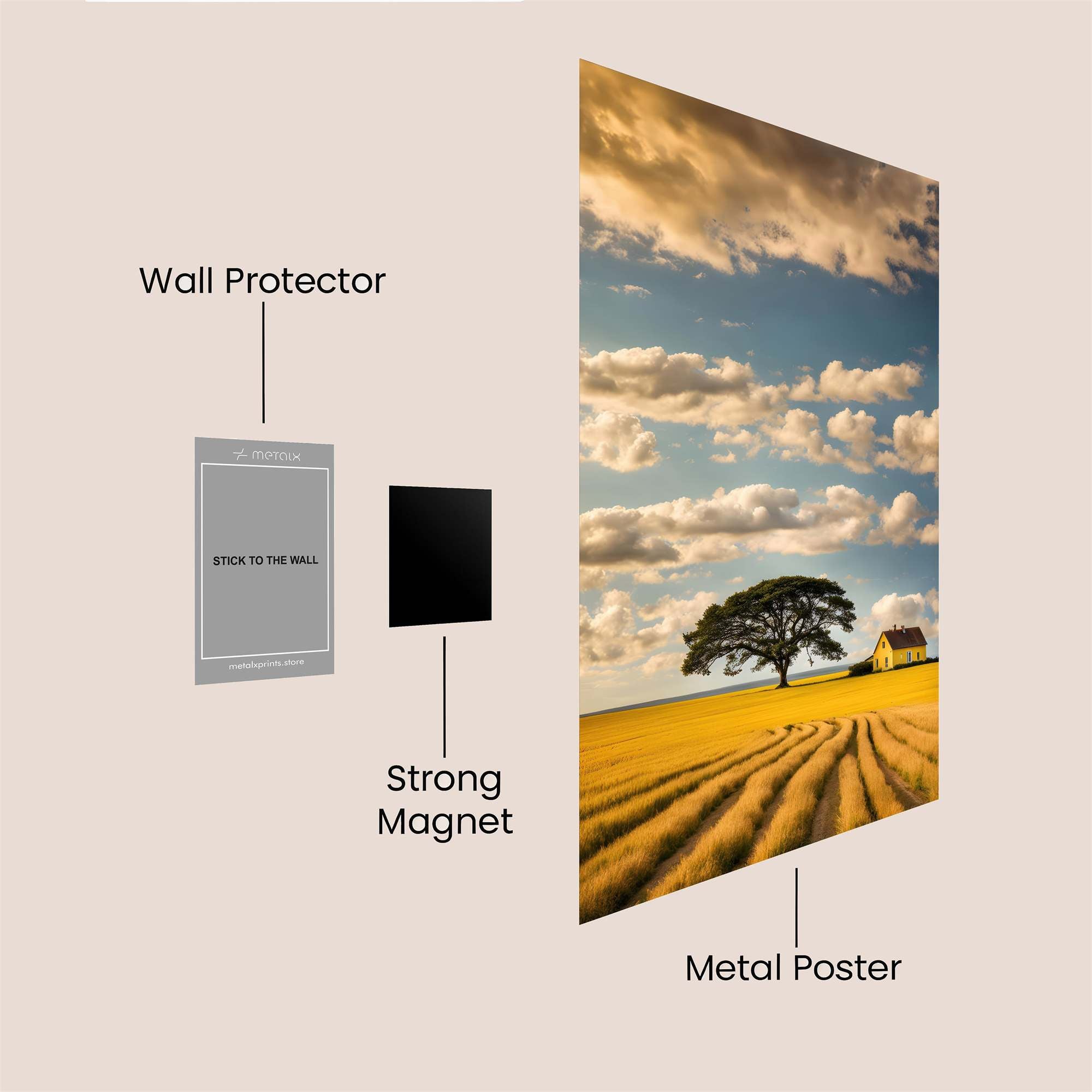 Prairie Peace Safe Wall Magnetic / M