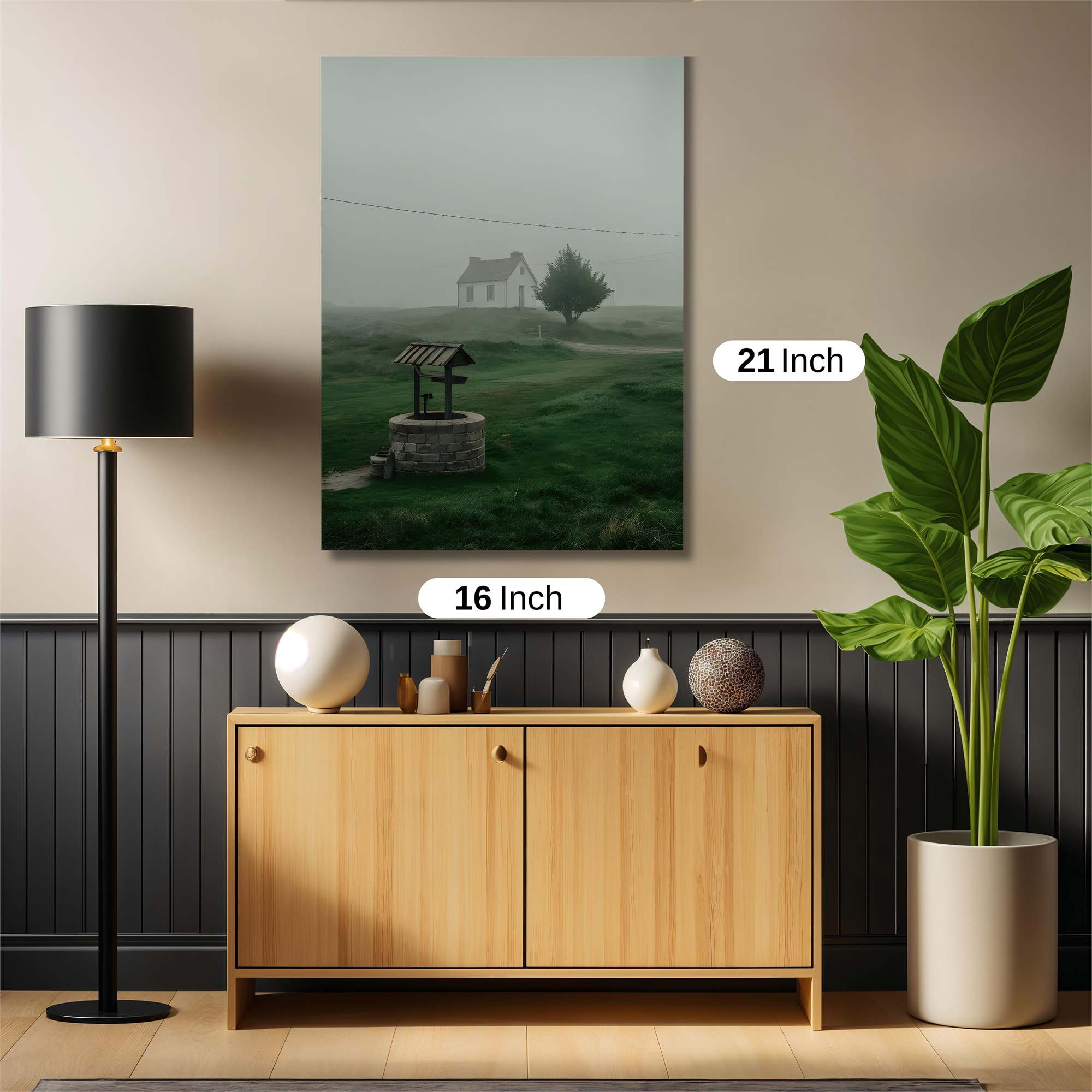 Cottage Gloom Safe Wall Magnetic / M