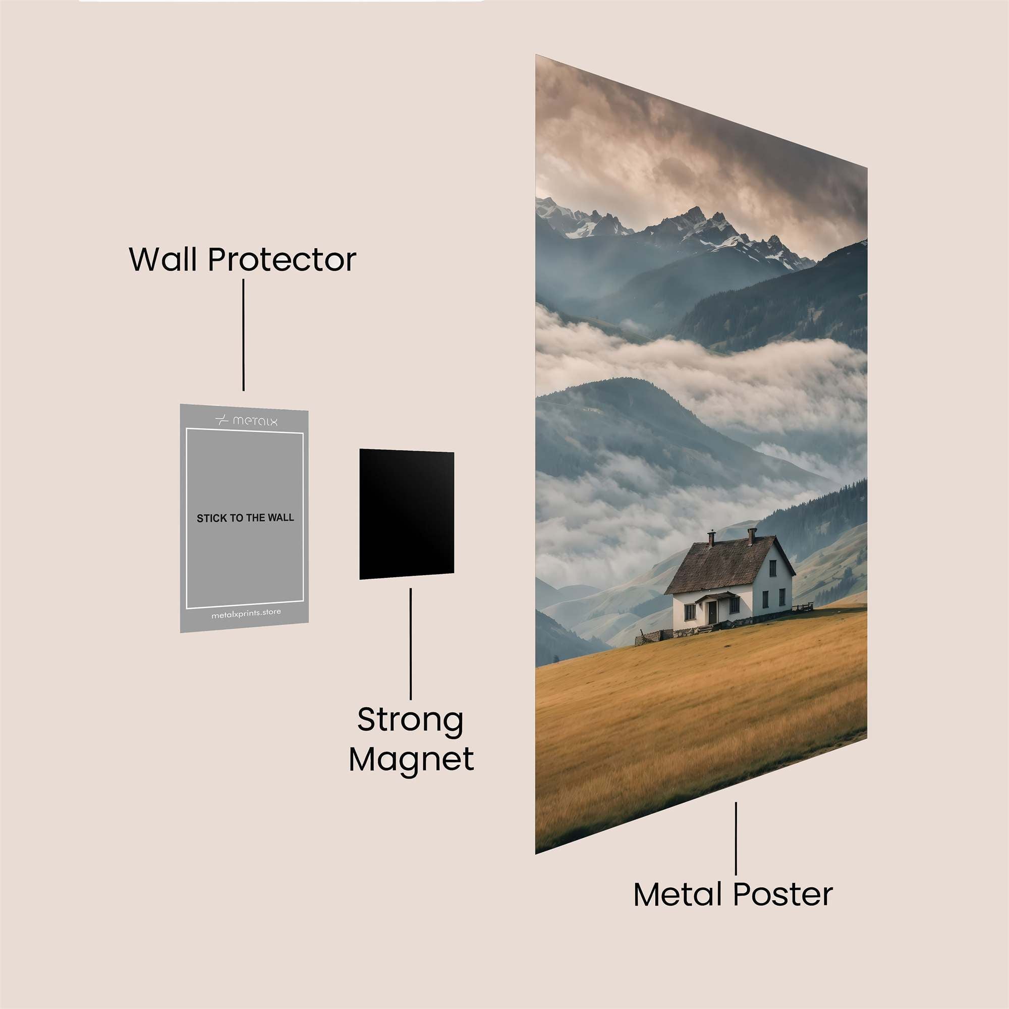 Alpine Serenity Safe Wall Magnetic / M