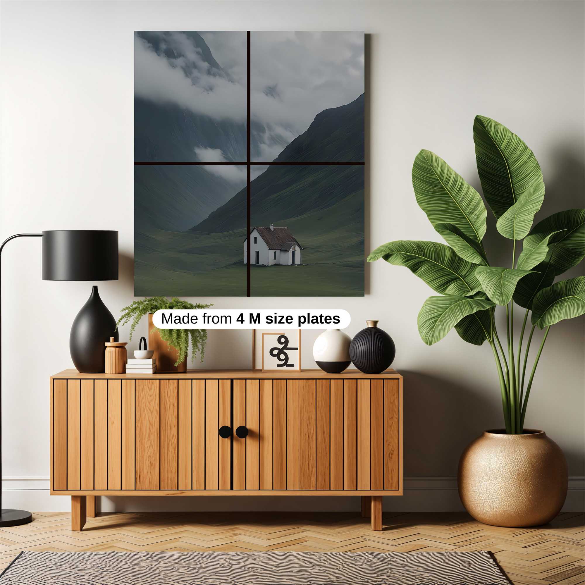 Cabin Solitude Safe Wall Magnetic / M