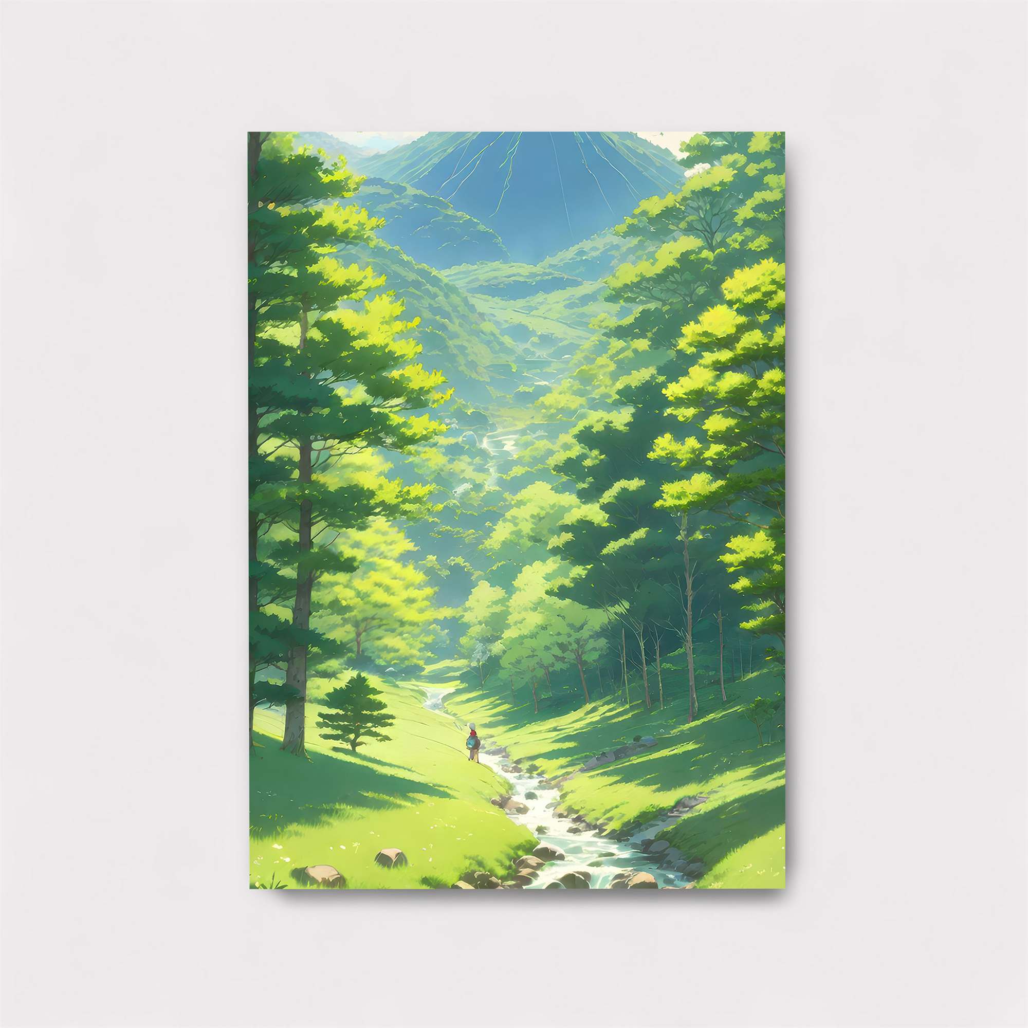 Mountain Serenity Safe Wall Magnetic / M