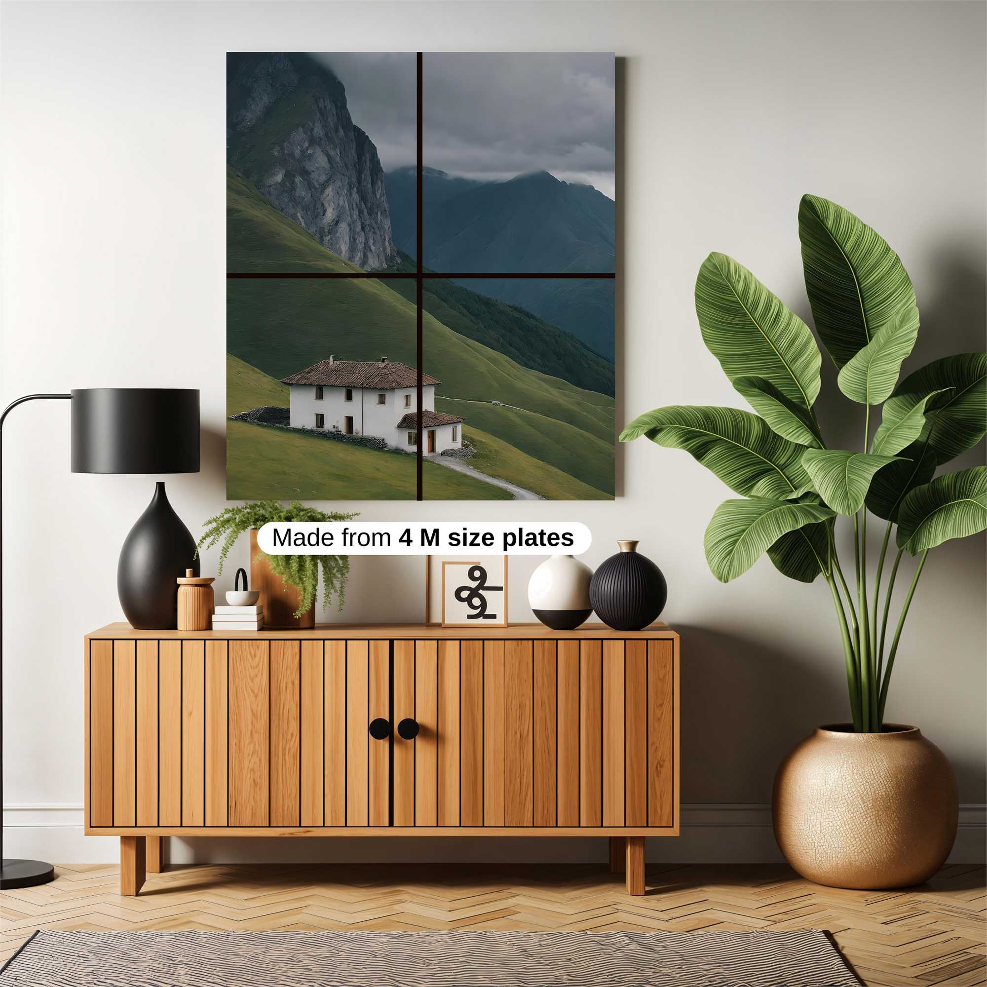 Mountain Solitude Safe Wall Magnetic / M