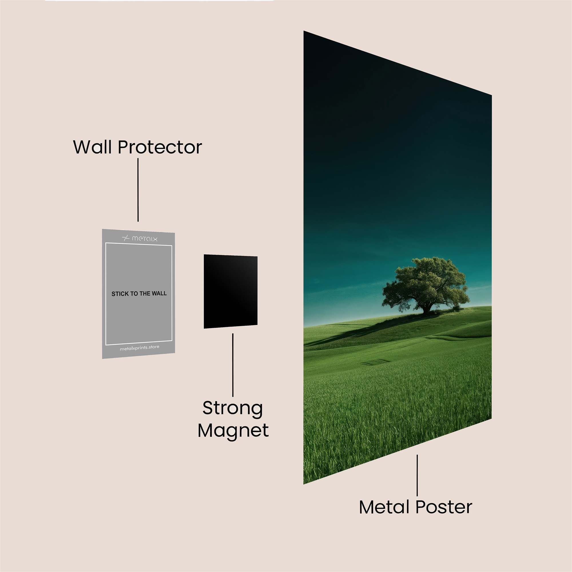 Lone Serenity Safe Wall Magnetic / M