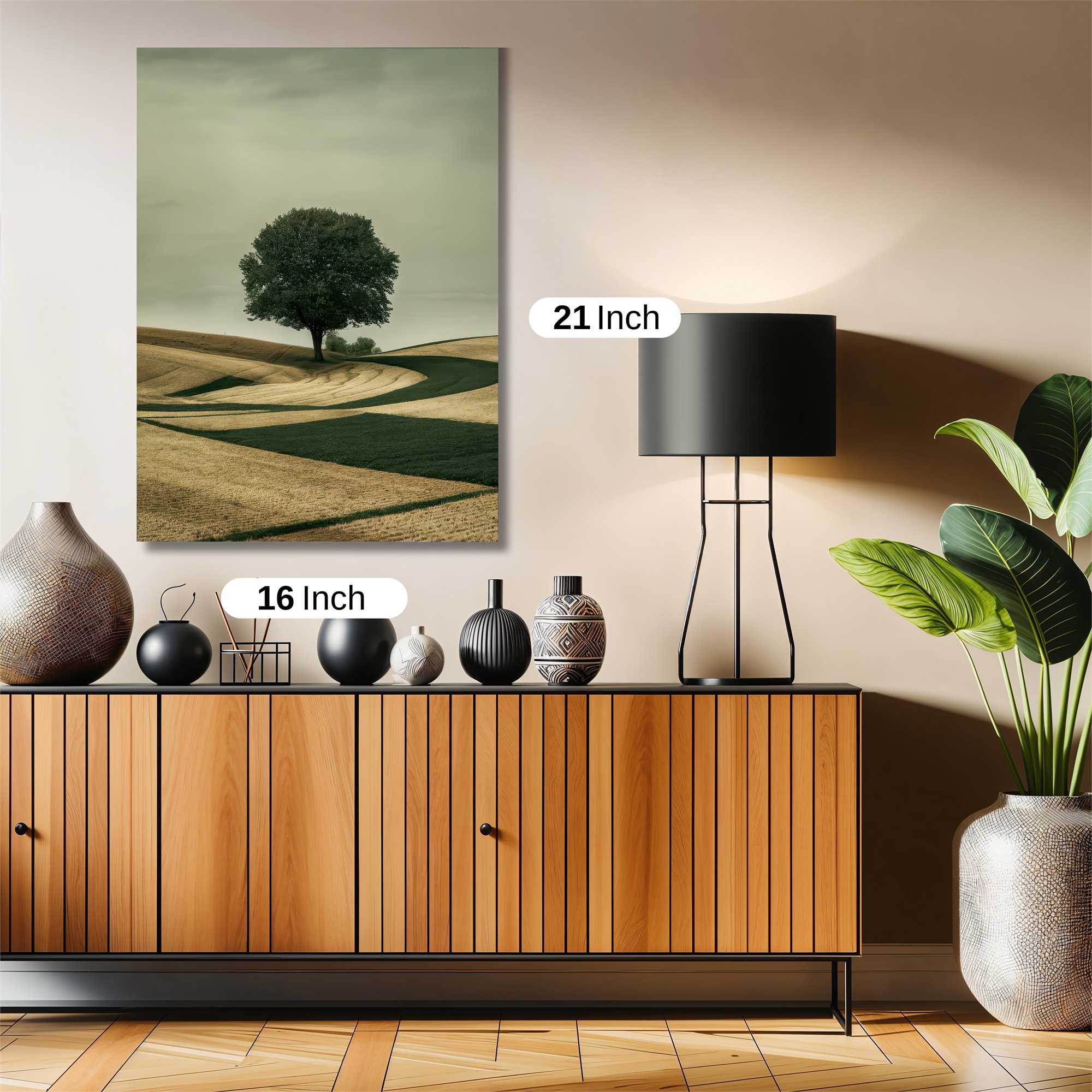 Lone Tranquil Safe Wall Magnetic / M