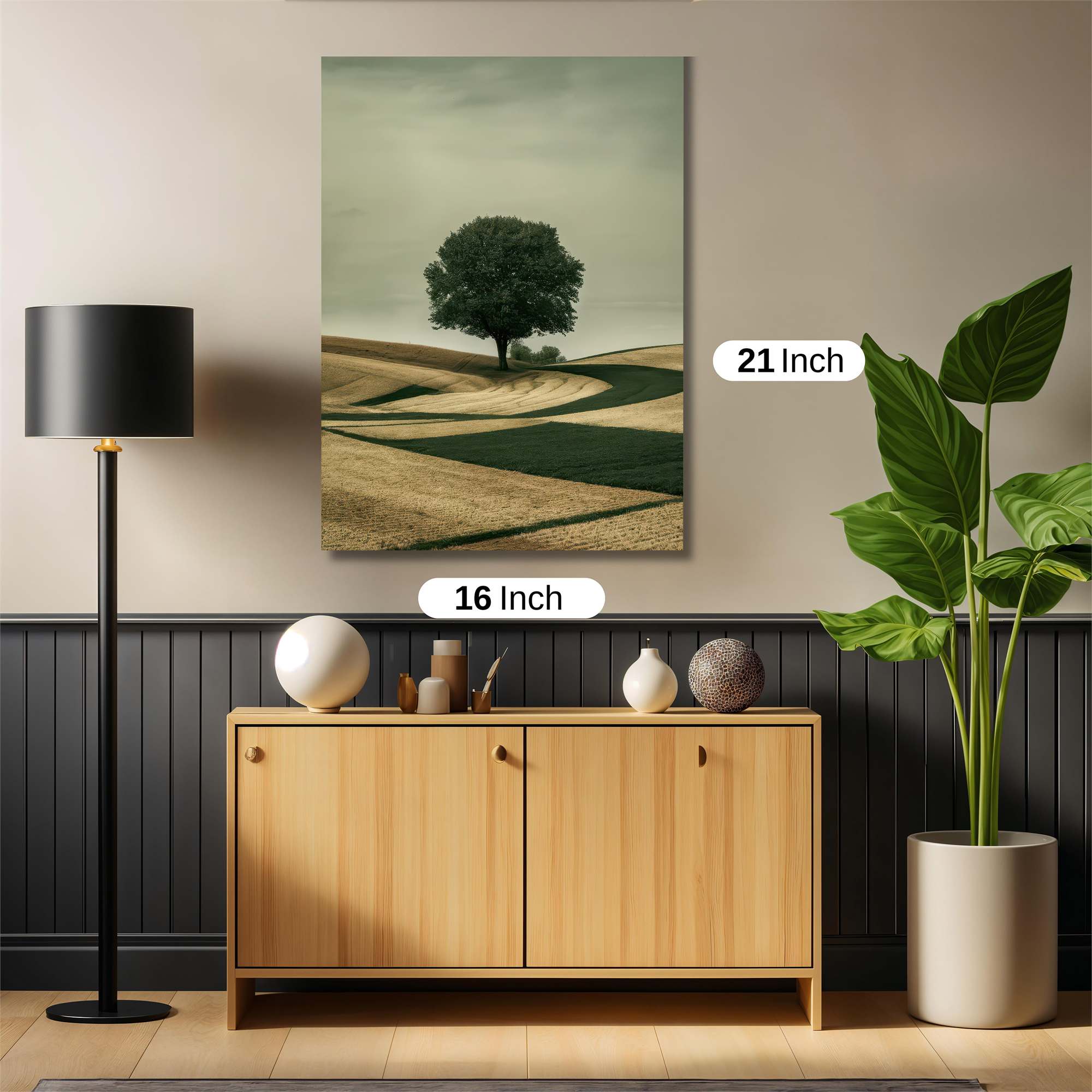 Lone Tranquil Safe Wall Magnetic / M