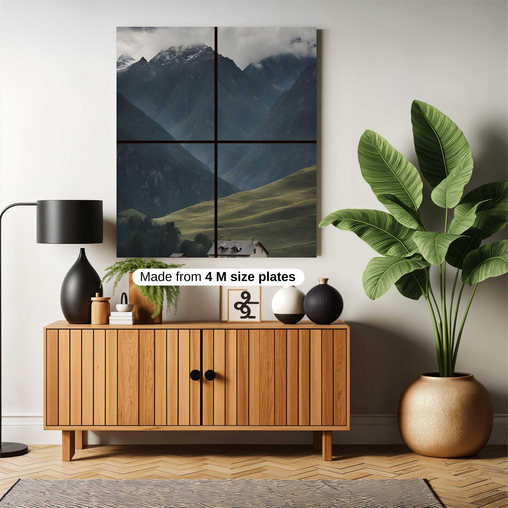 Alpine Solitude Safe Wall Magnetic / M