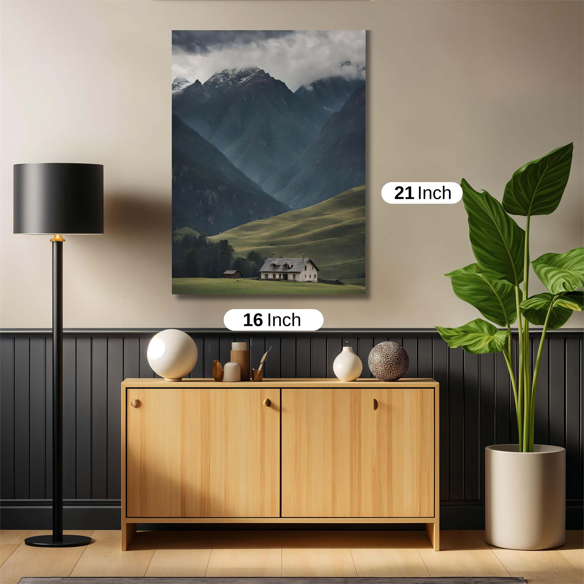 Alpine Solitude Safe Wall Magnetic / M