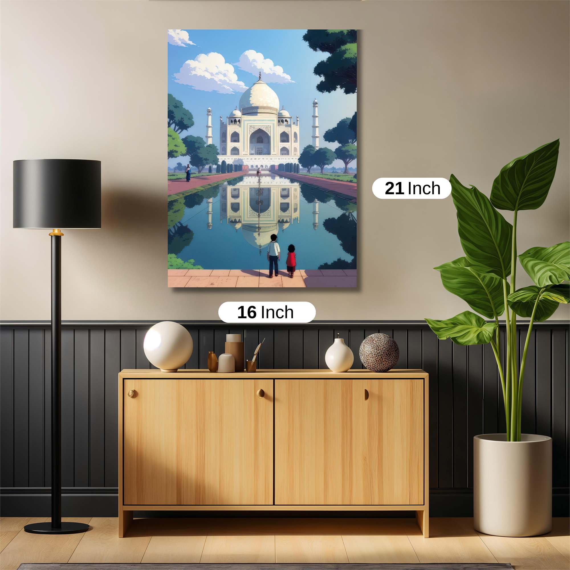Taj Tranquil Safe Wall Magnetic / M