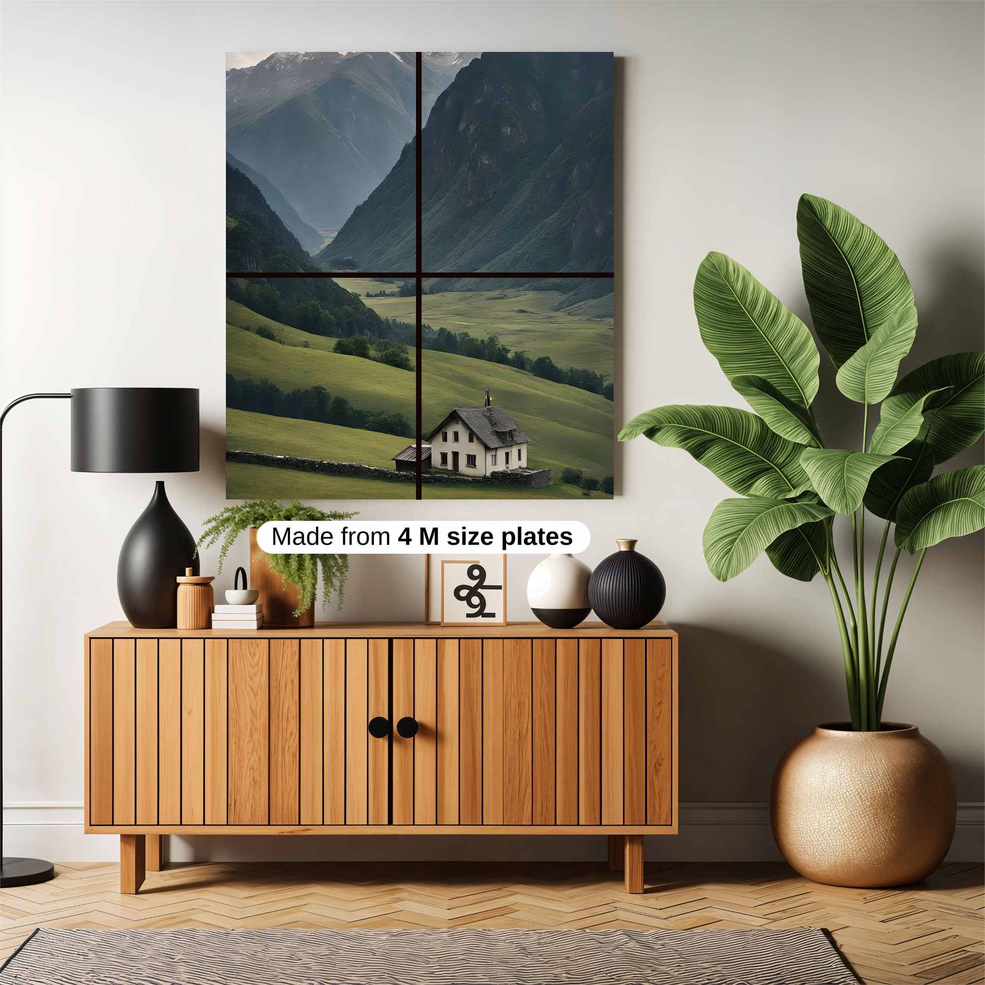 Alpine Solitude Safe Wall Magnetic / M