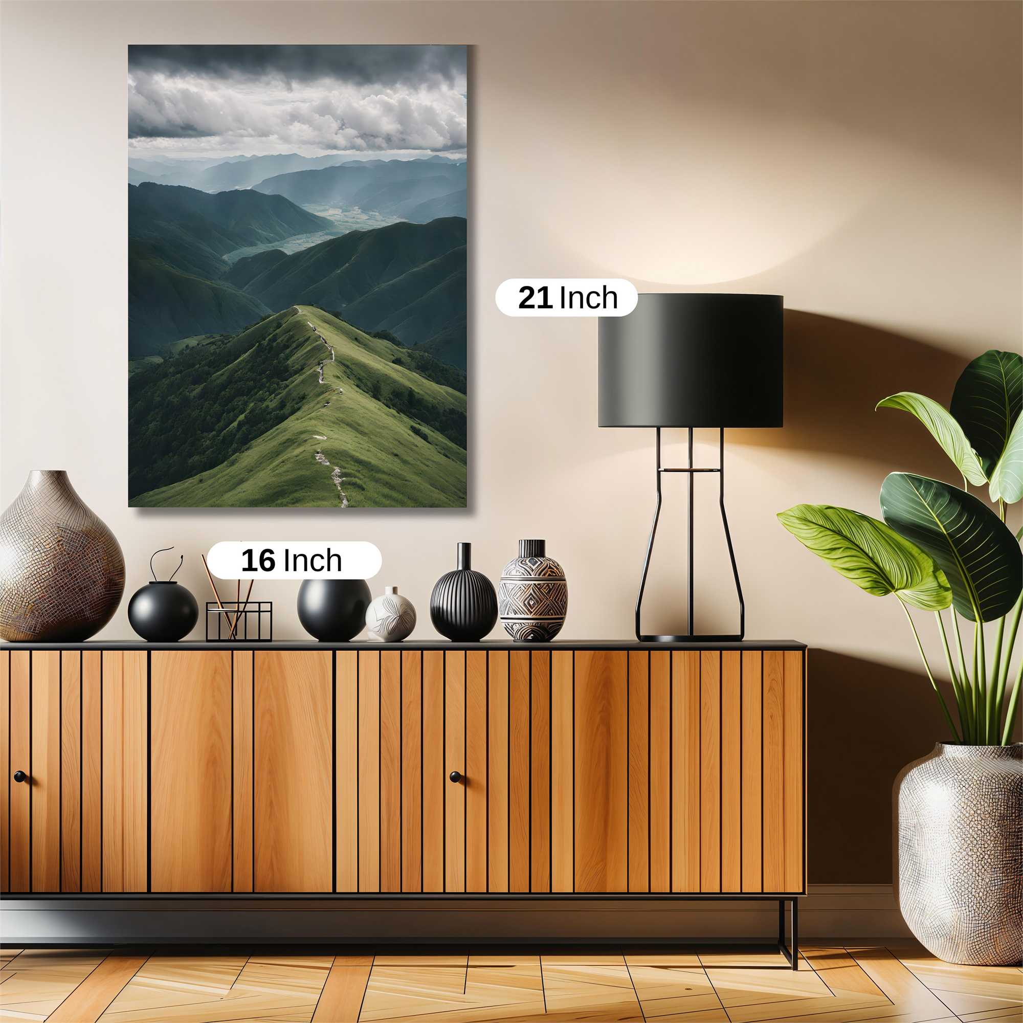 Mountain Serenity Safe Wall Magnetic / M