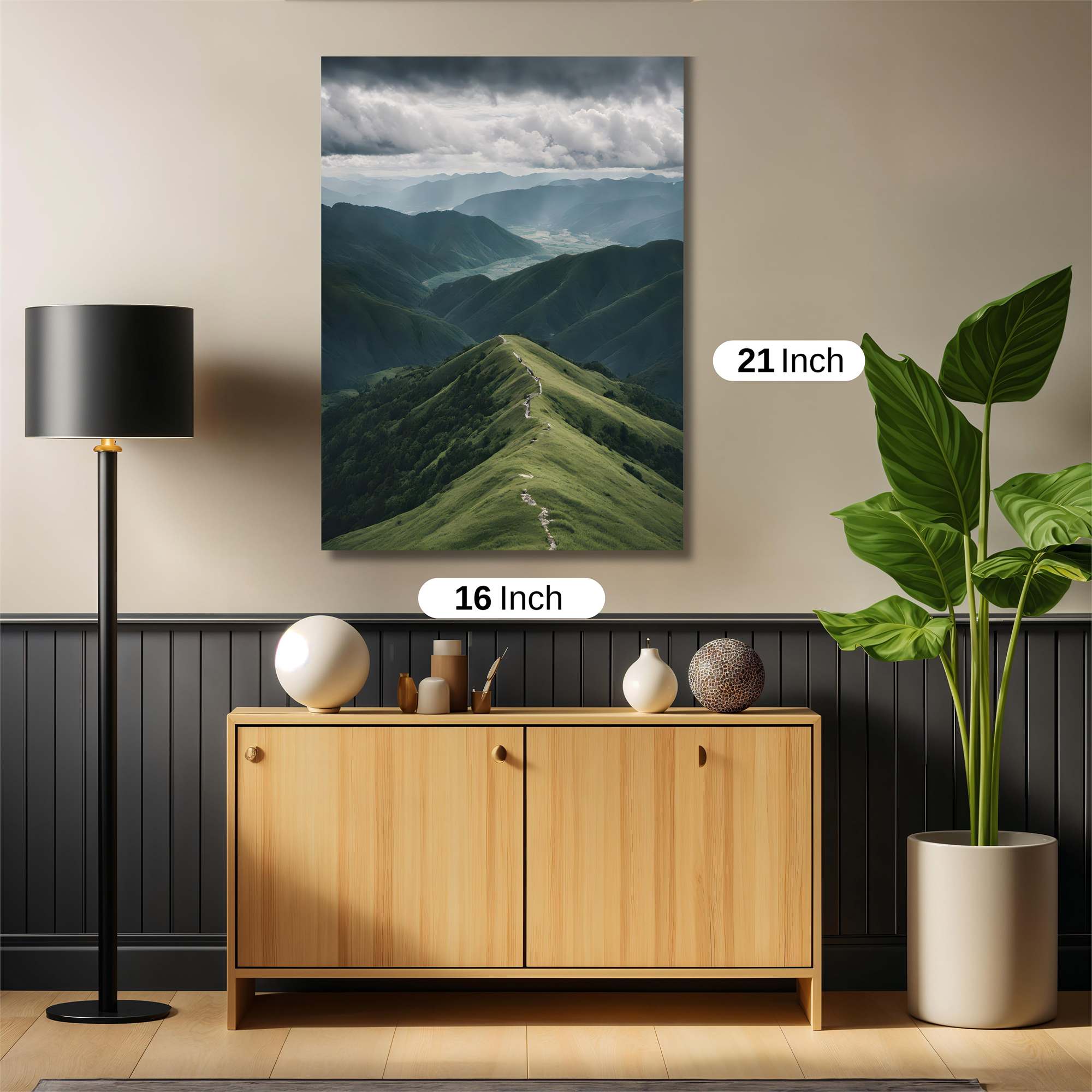 Mountain Serenity Safe Wall Magnetic / M