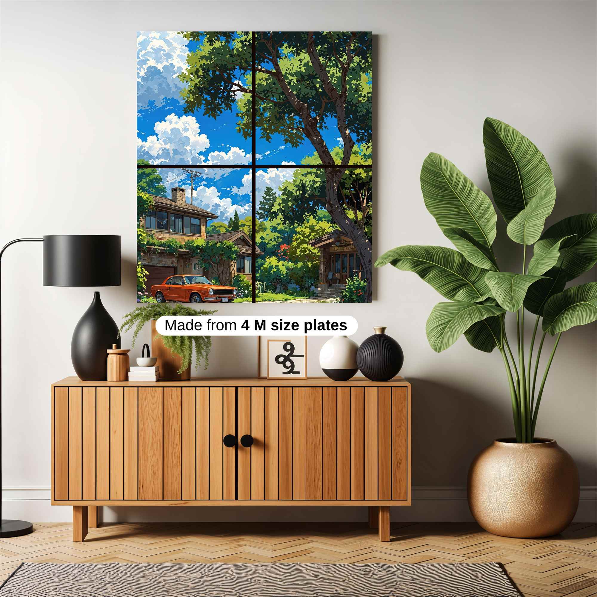 Sunny Serenity Safe Wall Magnetic / M