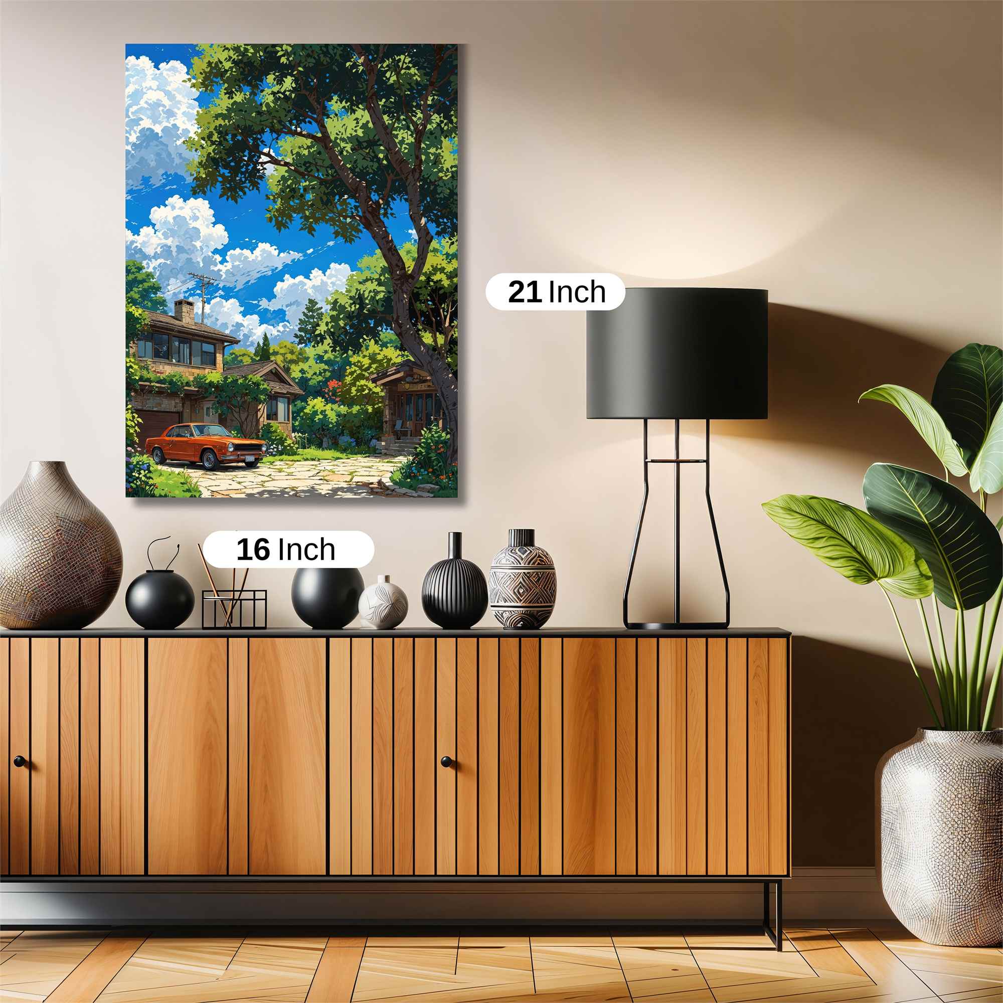 Sunny Serenity Safe Wall Magnetic / M