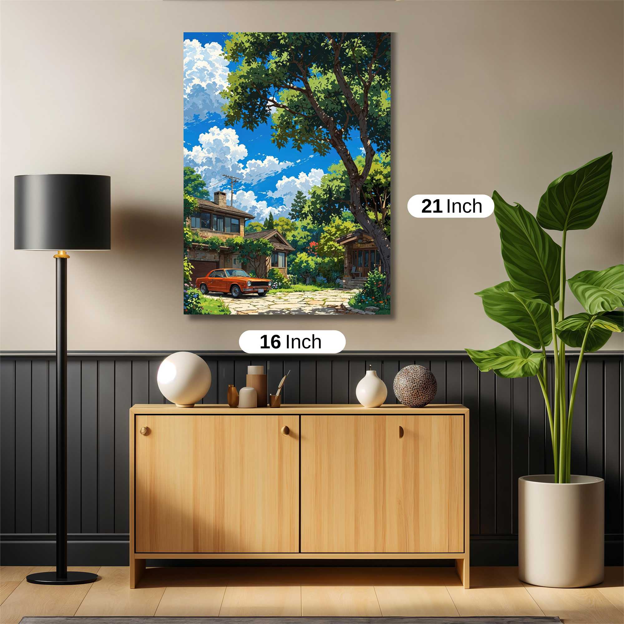 Sunny Serenity Safe Wall Magnetic / M