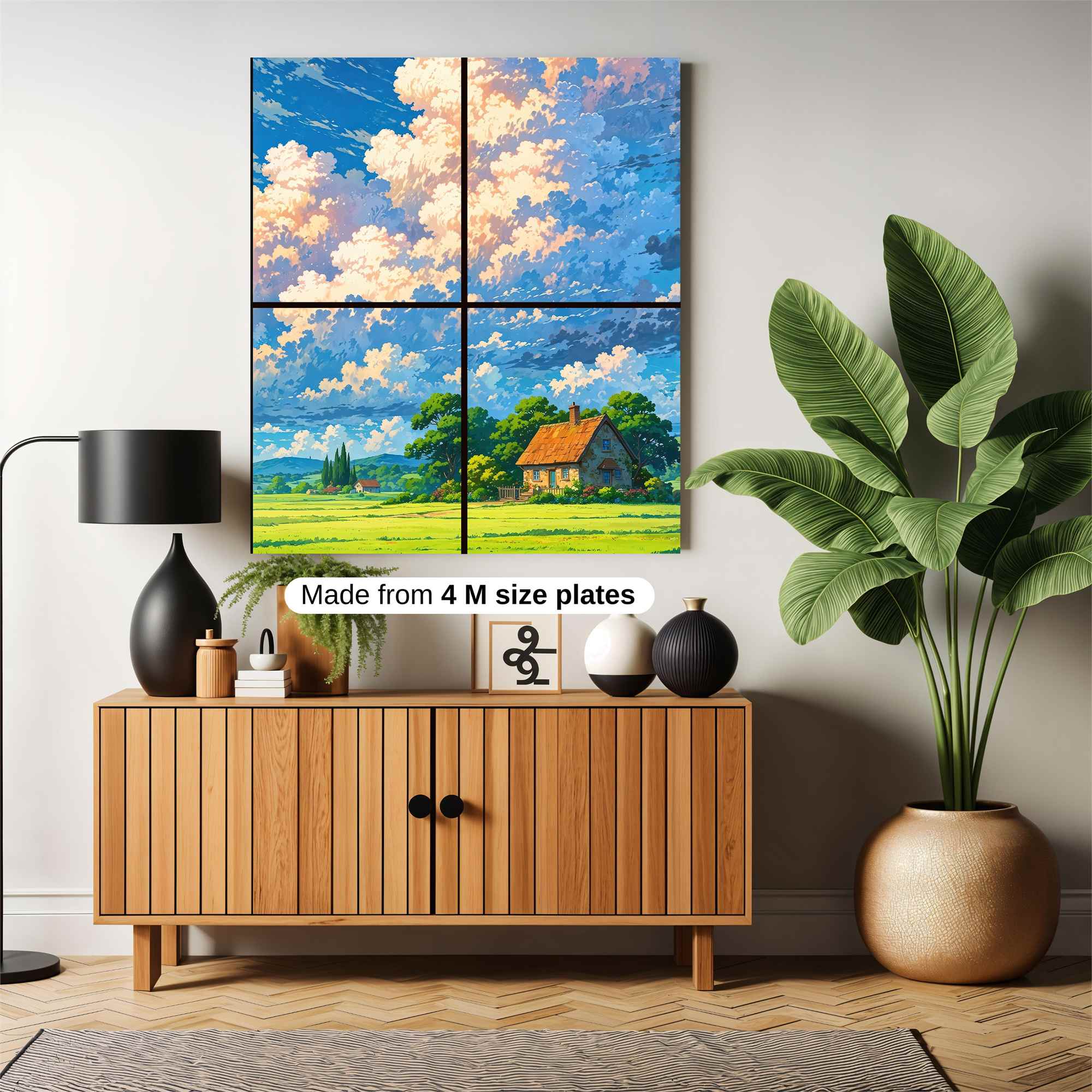 Cottage Bliss Safe Wall Magnetic / M