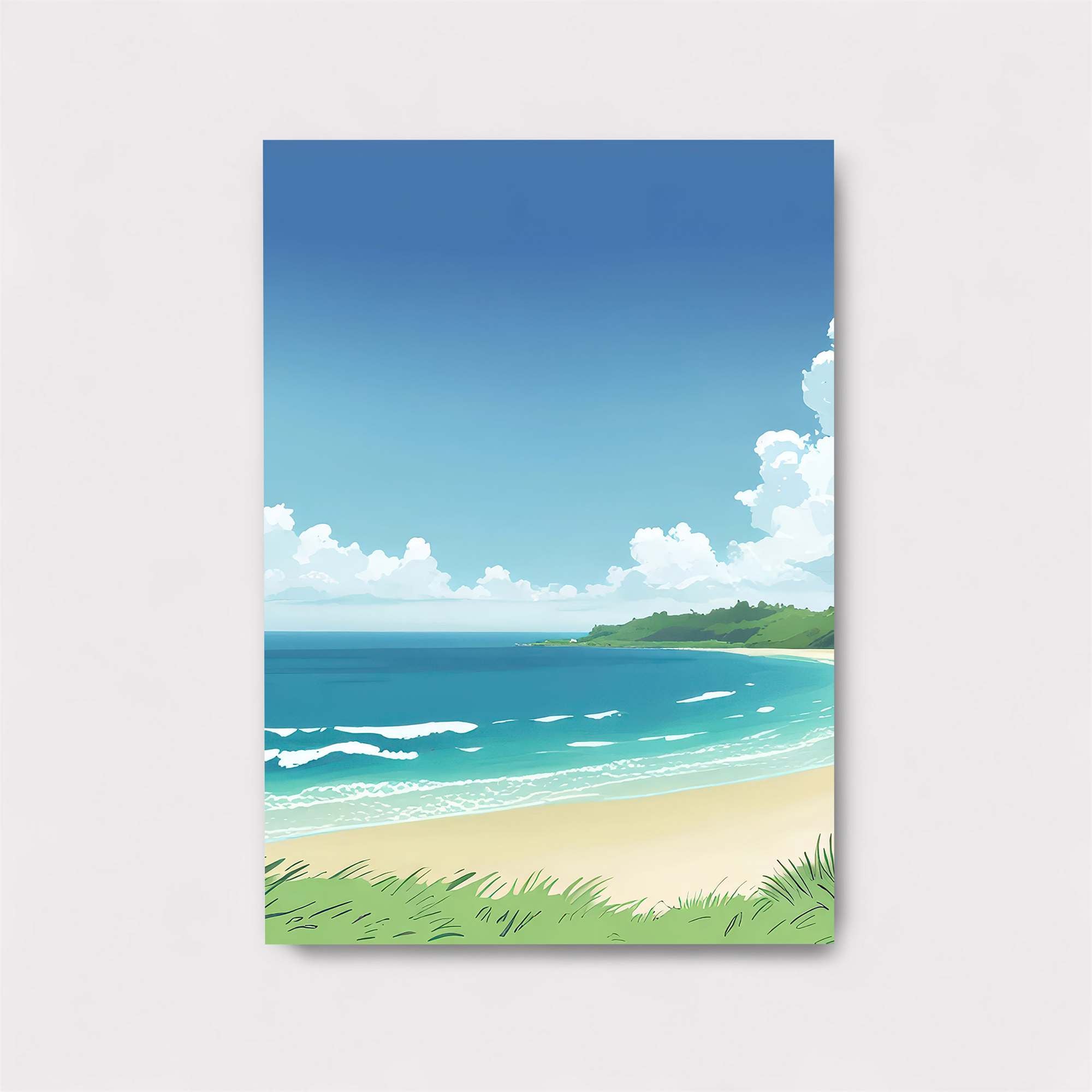 Beach Serenity Safe Wall Magnetic / M