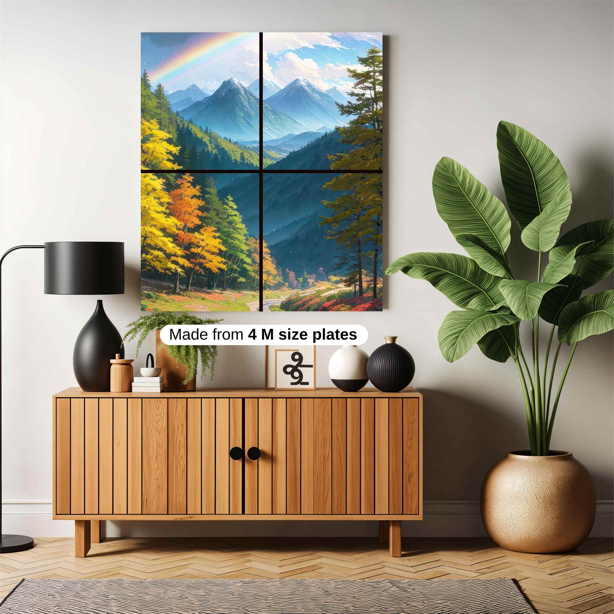Rainbow Serenity Safe Wall Magnetic / M