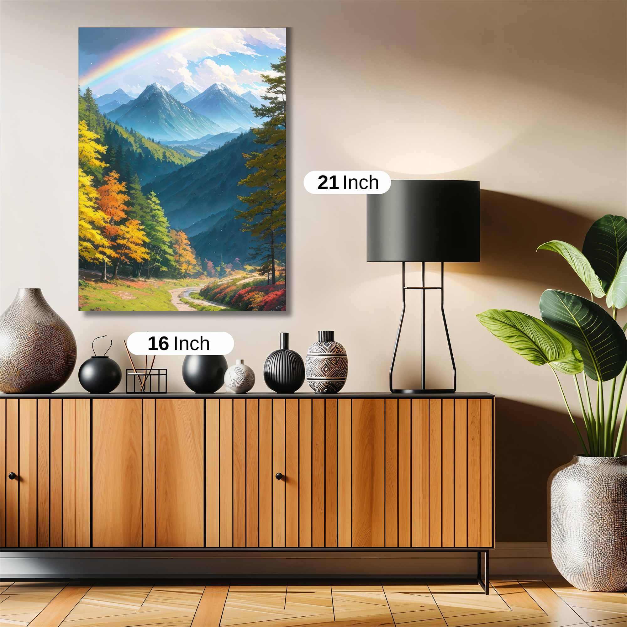 Rainbow Serenity Safe Wall Magnetic / M