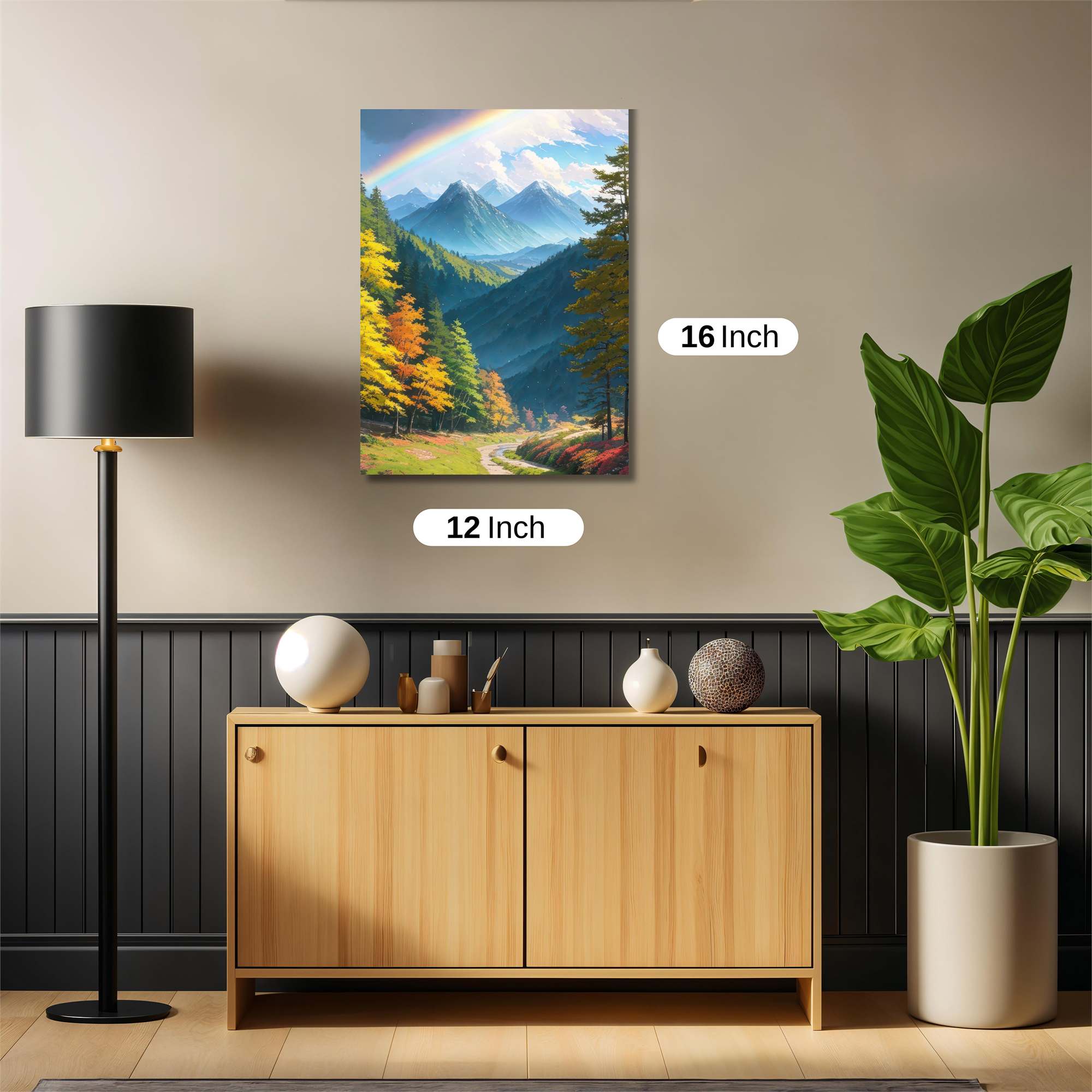 Rainbow Serenity Safe Wall Magnetic / M
