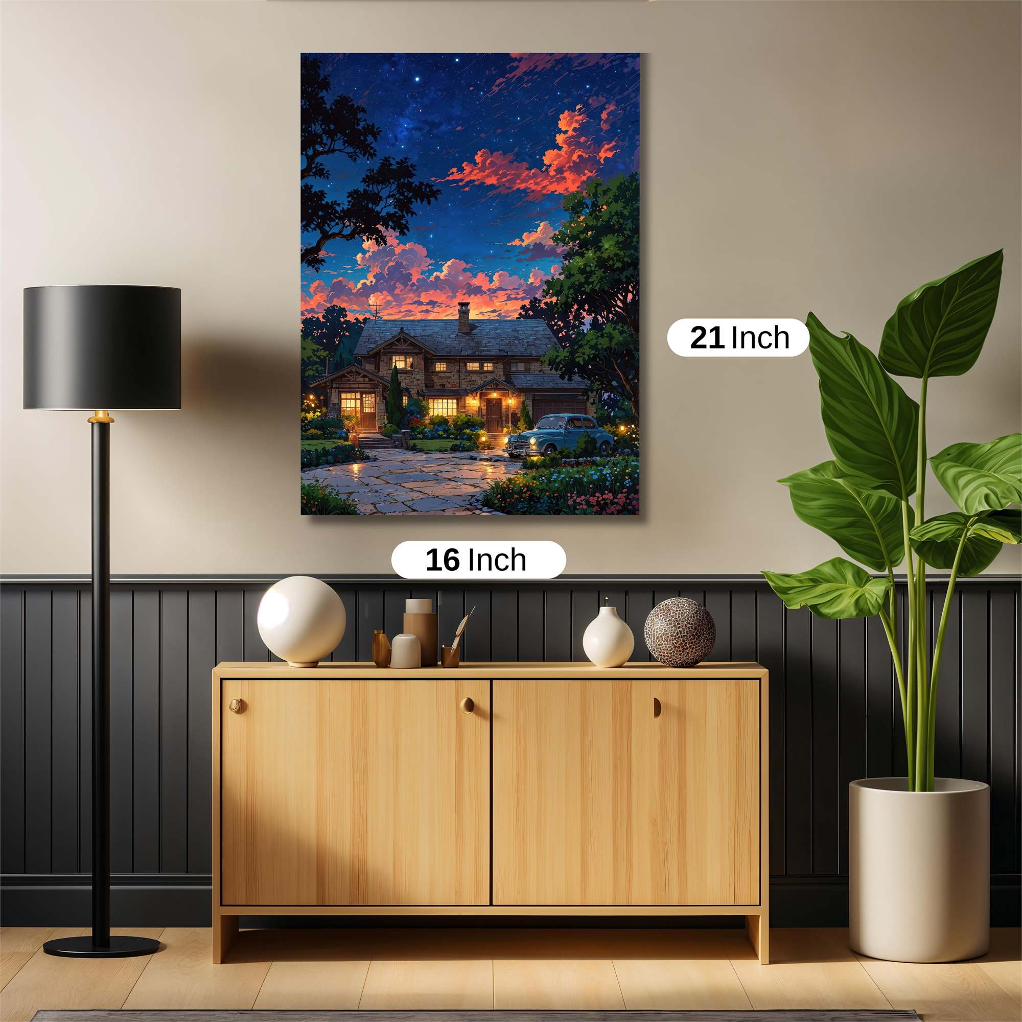 Starlit Serenity Safe Wall Magnetic / M