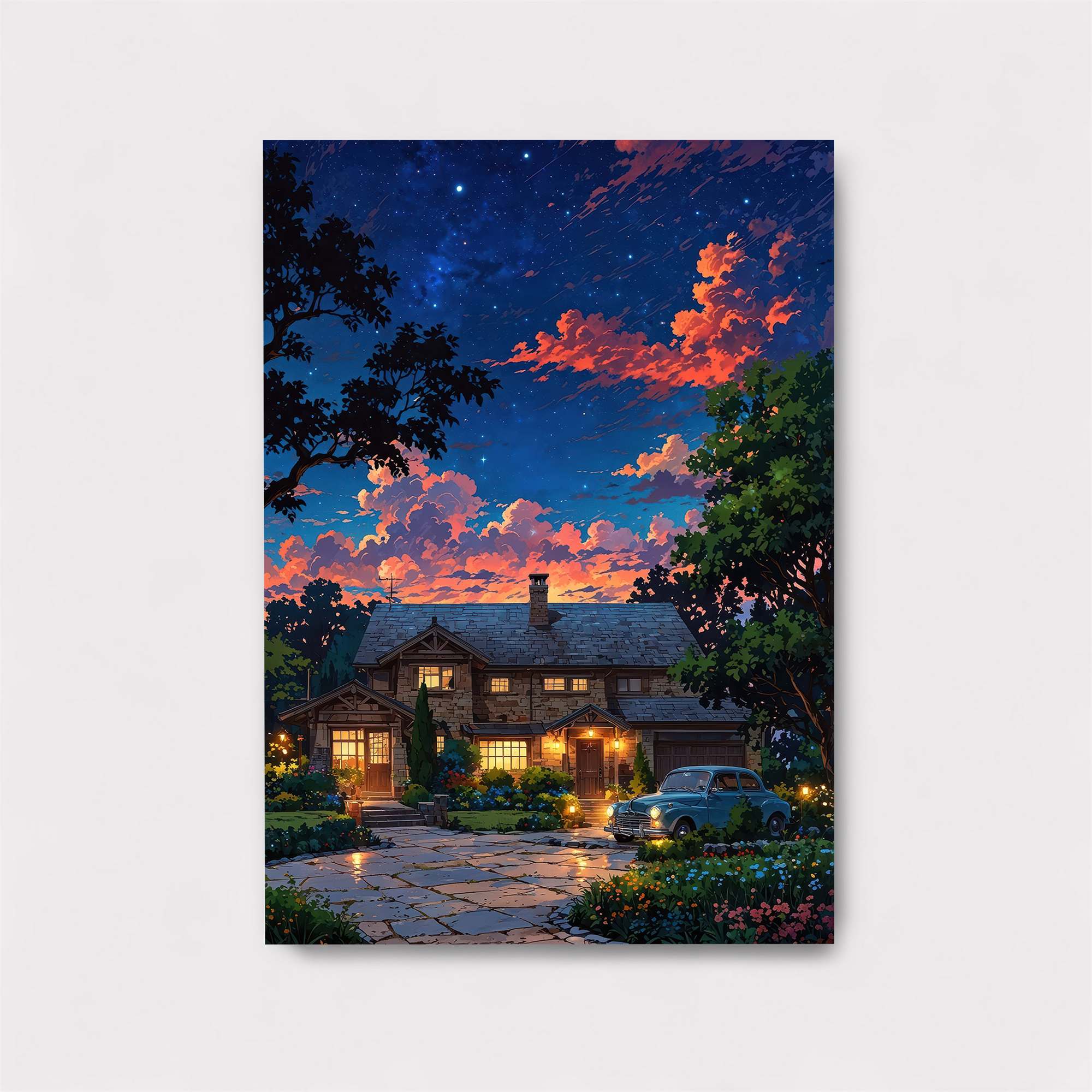 Starlit Serenity Safe Wall Magnetic / M