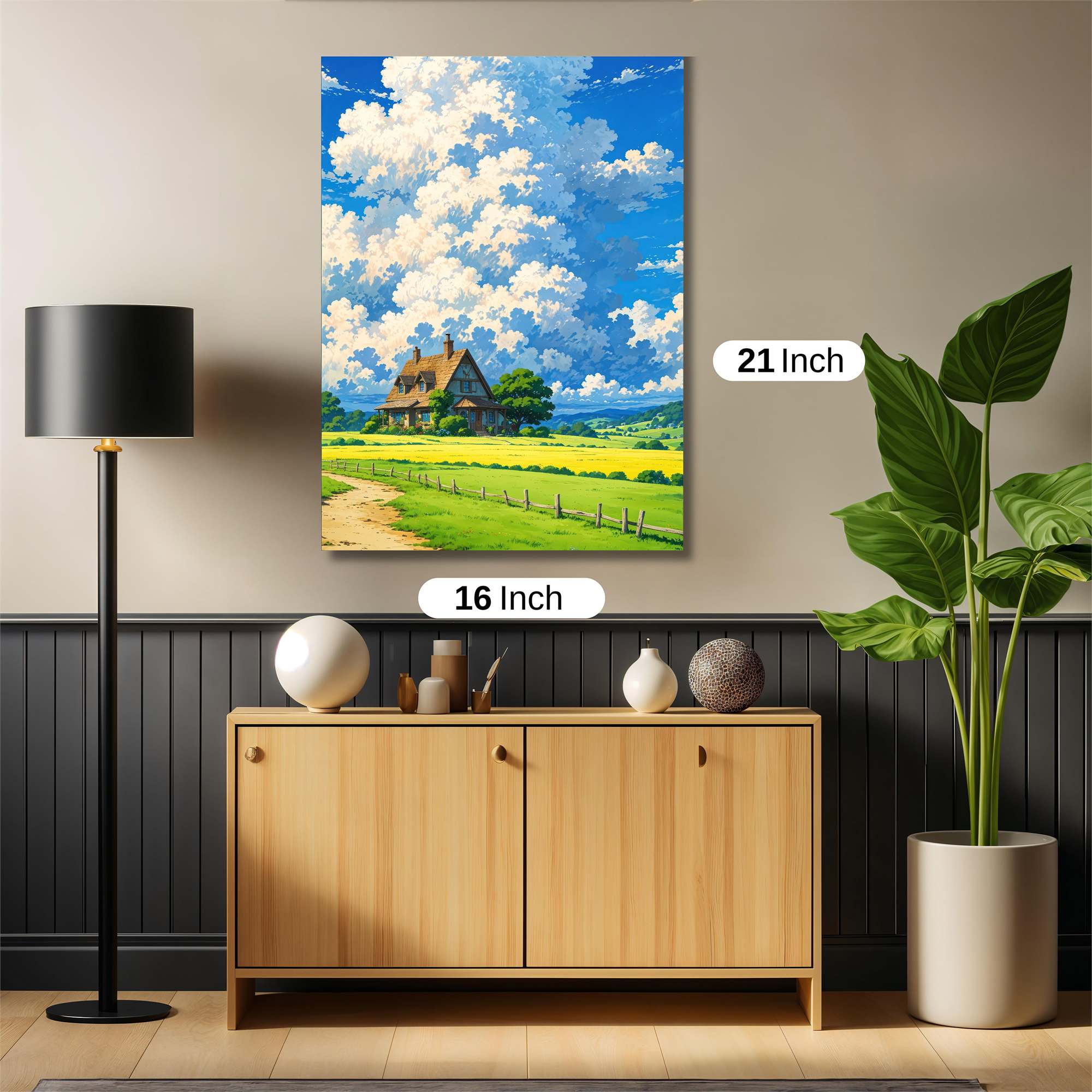 Cottage Dream Safe Wall Magnetic / M