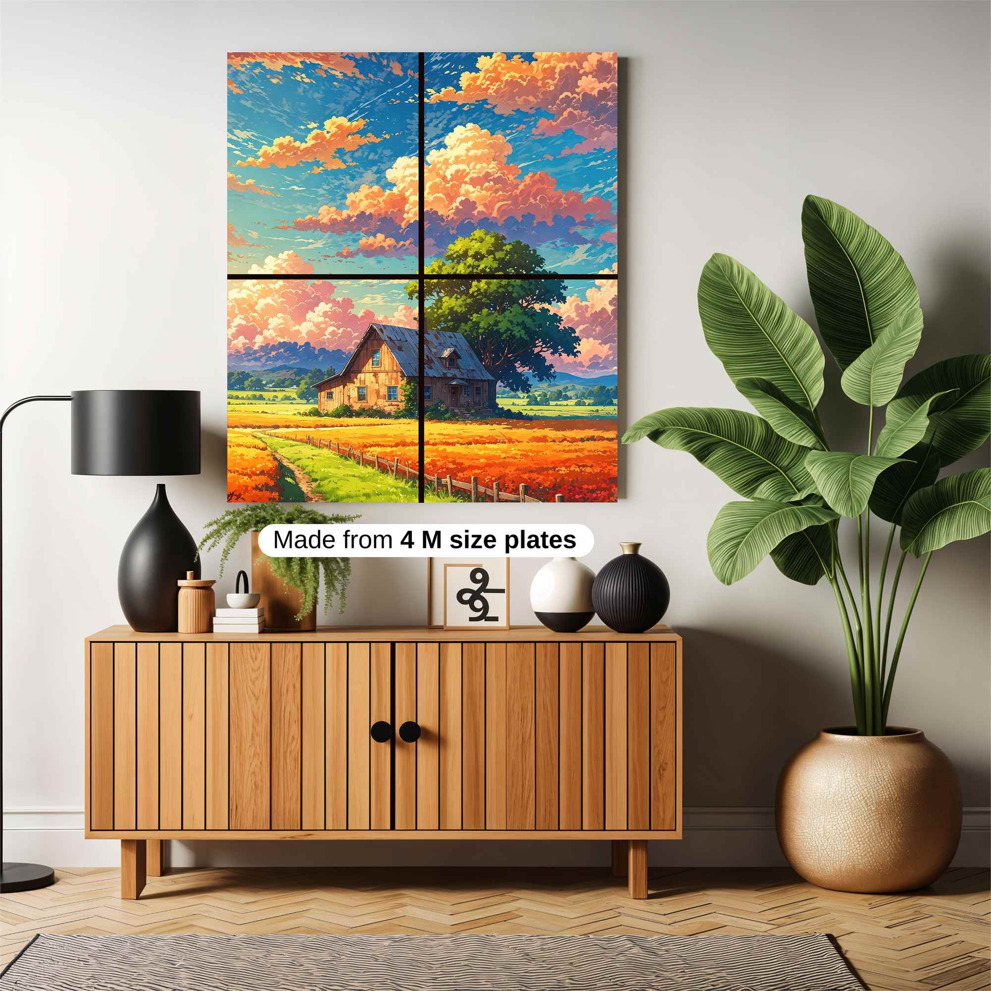 Cabin Serenity Safe Wall Magnetic / M