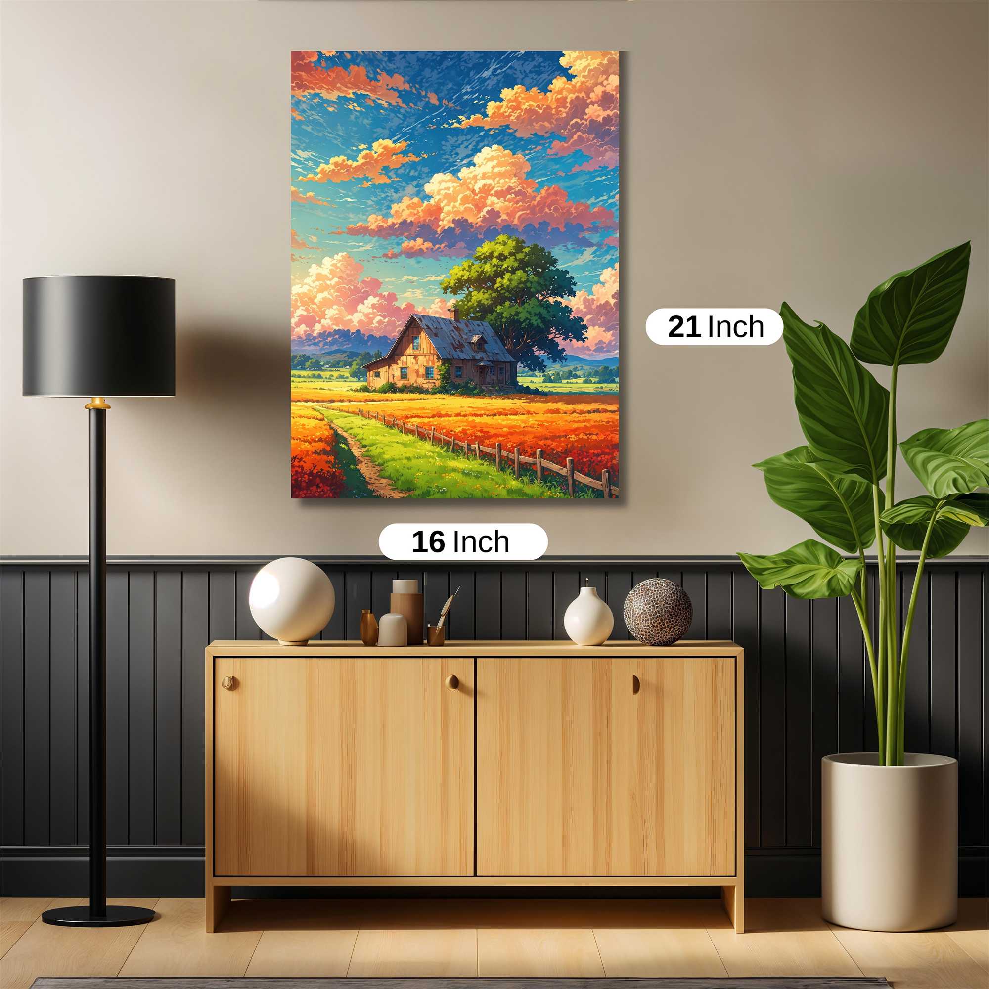 Cabin Serenity Safe Wall Magnetic / M