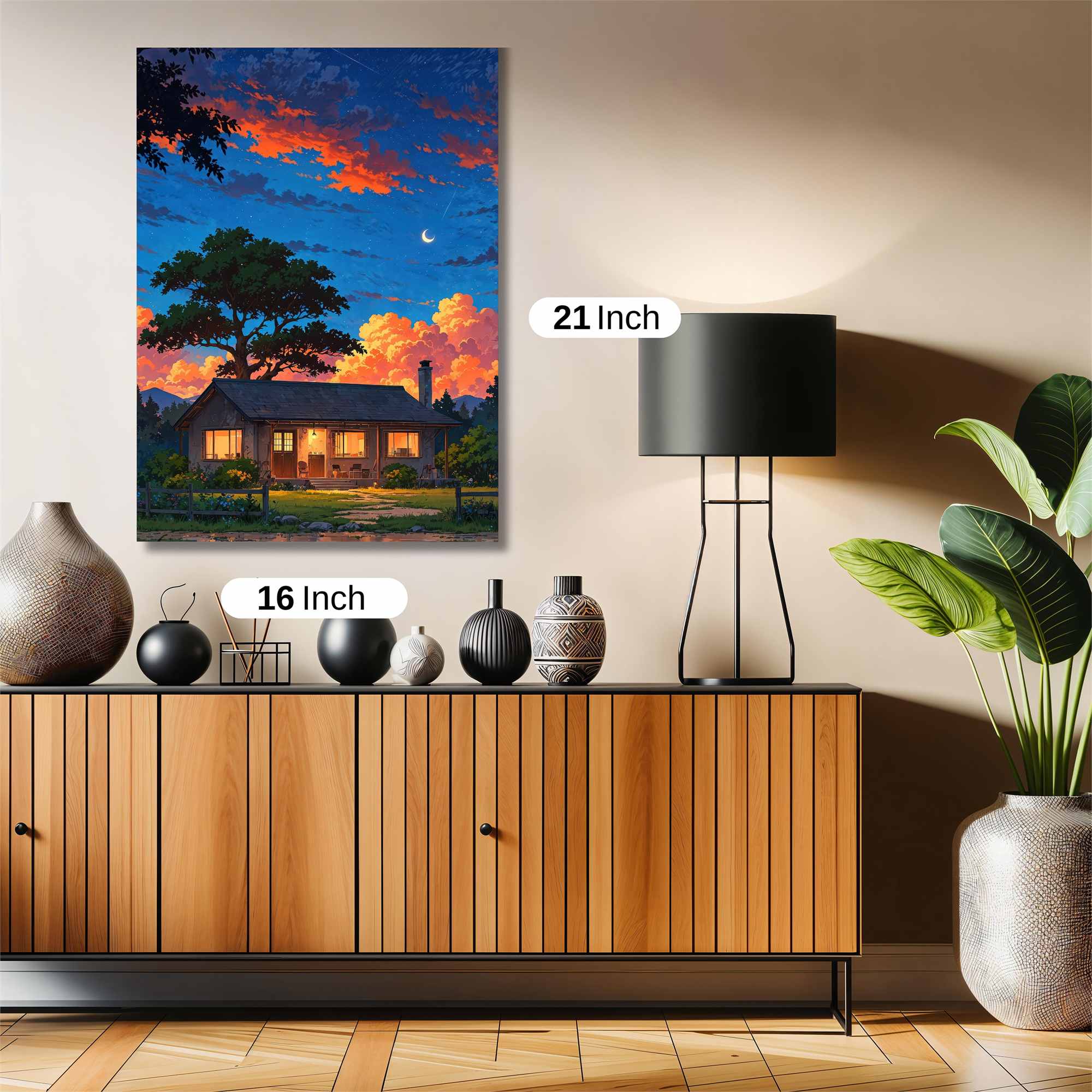 Cabin Tranquil Safe Wall Magnetic / M