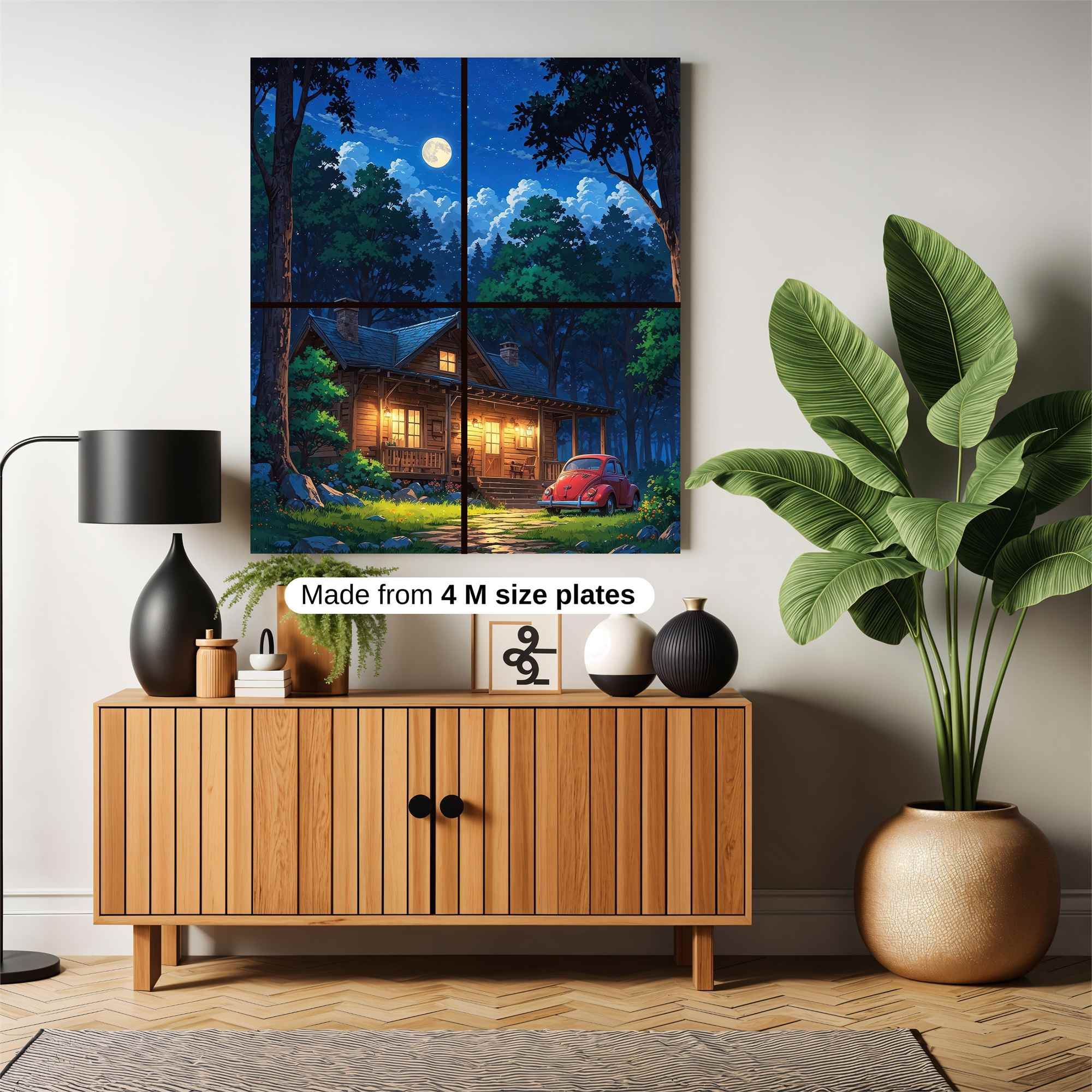Cabin Serenity Safe Wall Magnetic / M