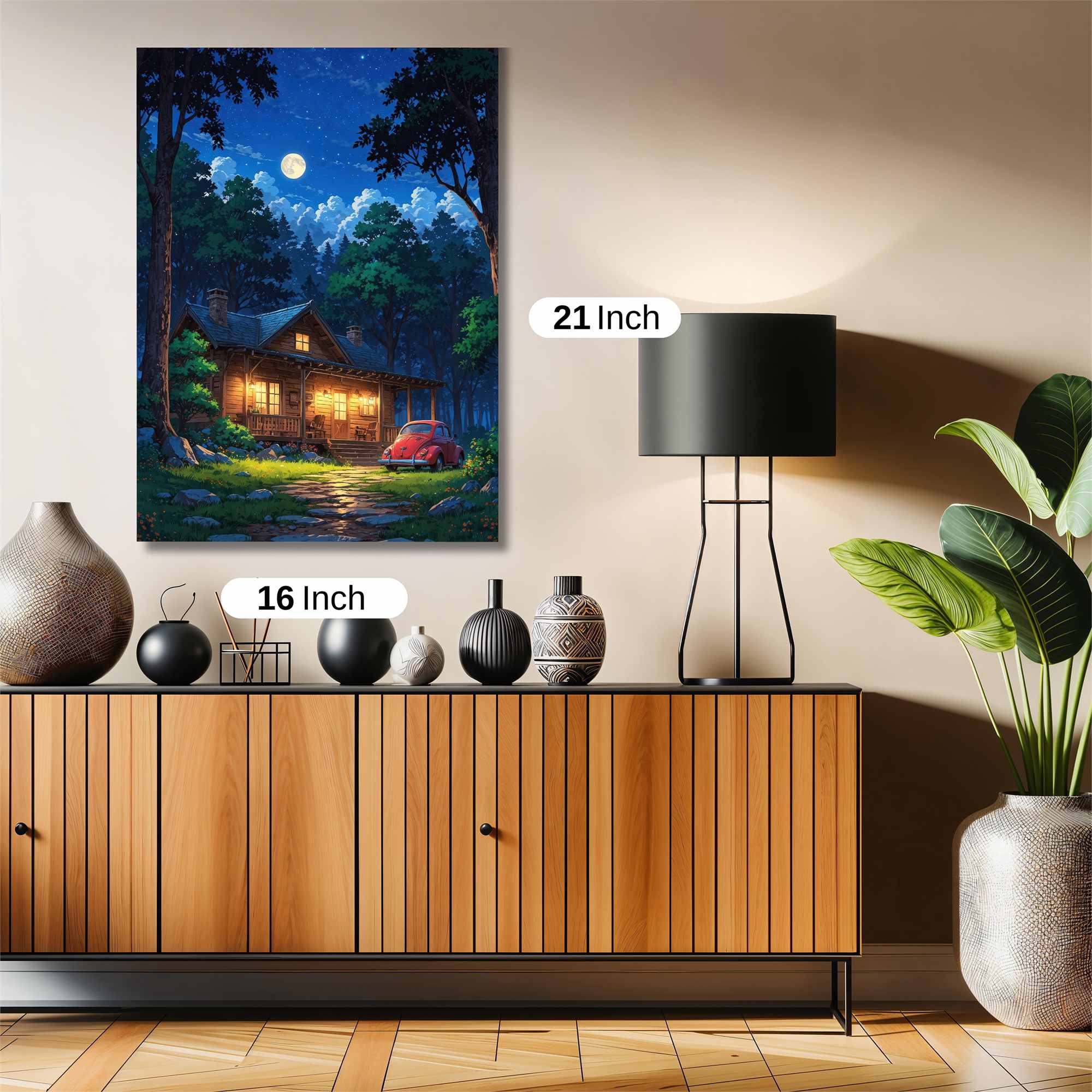 Cabin Serenity Safe Wall Magnetic / M