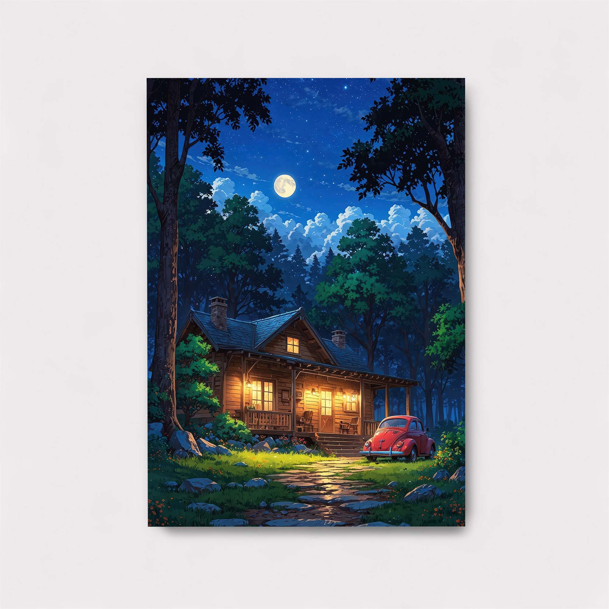 Cabin Serenity Safe Wall Magnetic / M