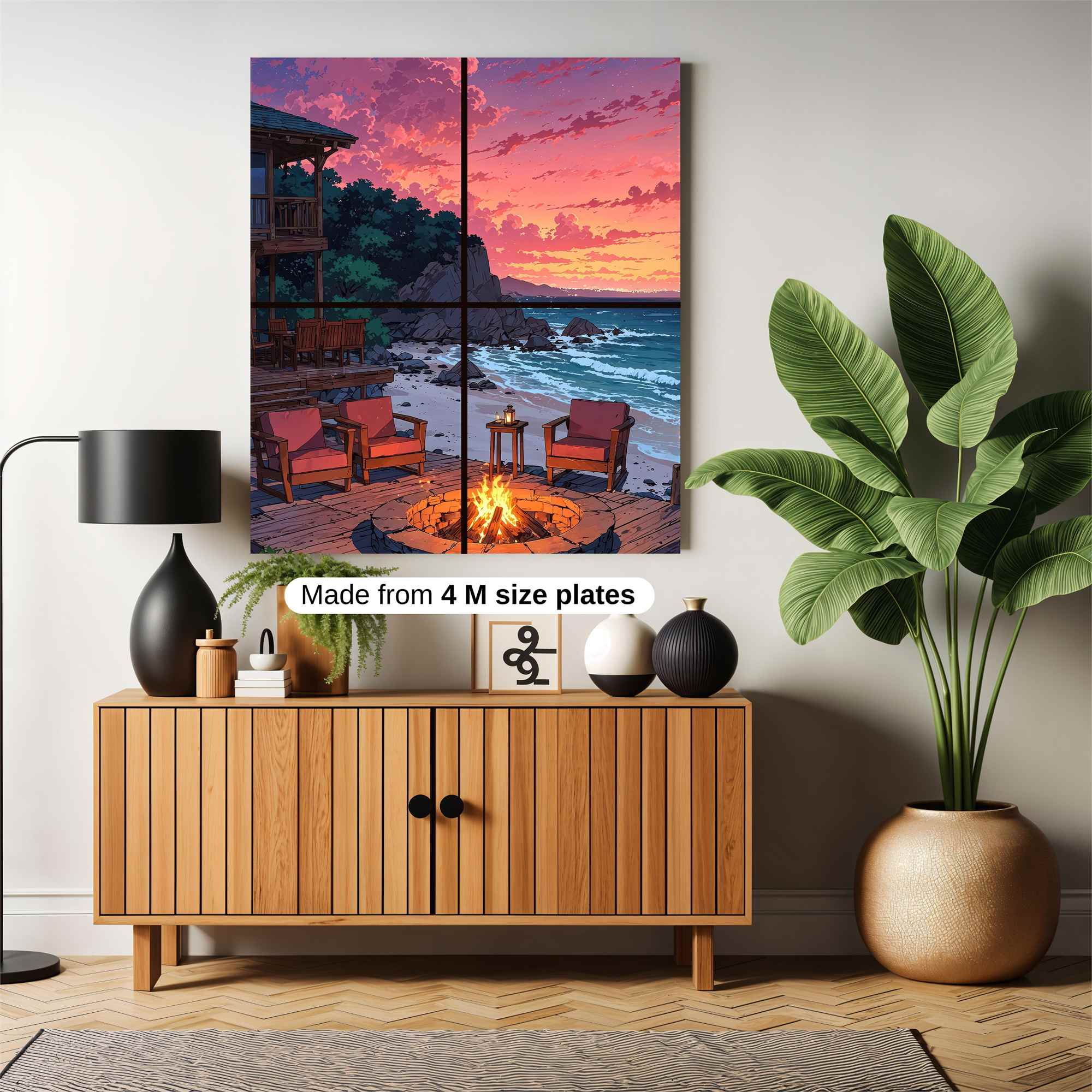 Twilight Tranquility Safe Wall Magnetic / M