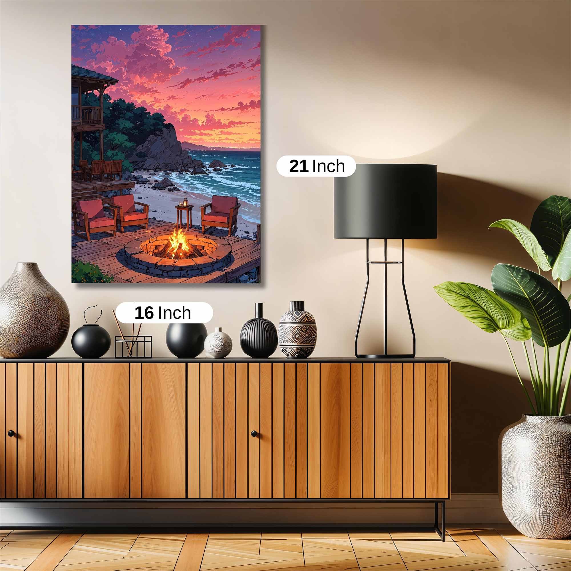 Twilight Tranquility Safe Wall Magnetic / M