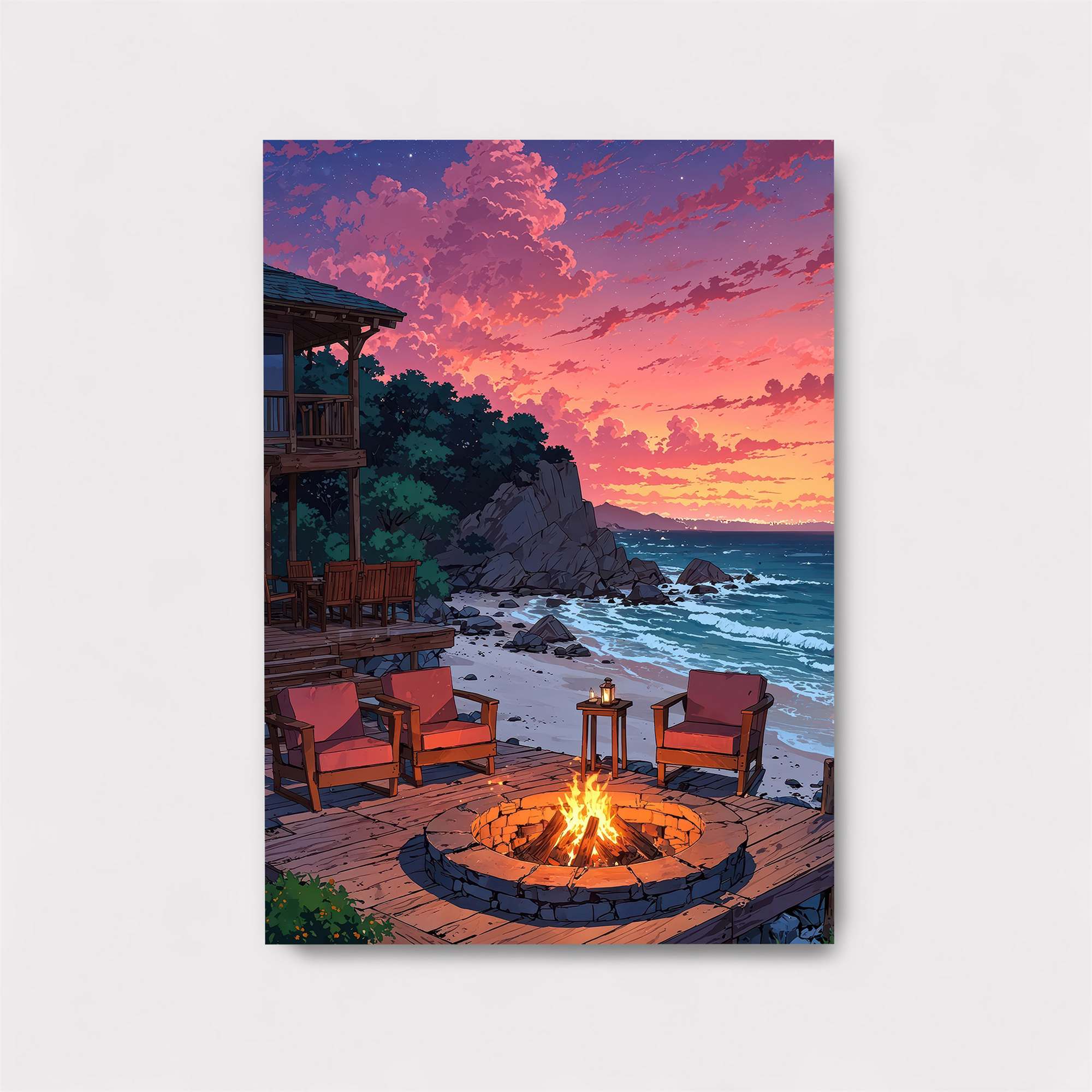 Twilight Tranquility Safe Wall Magnetic / M