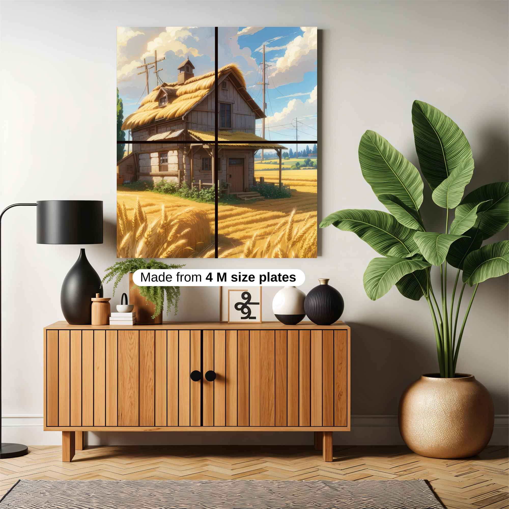 Cottage Serenity Safe Wall Magnetic / M