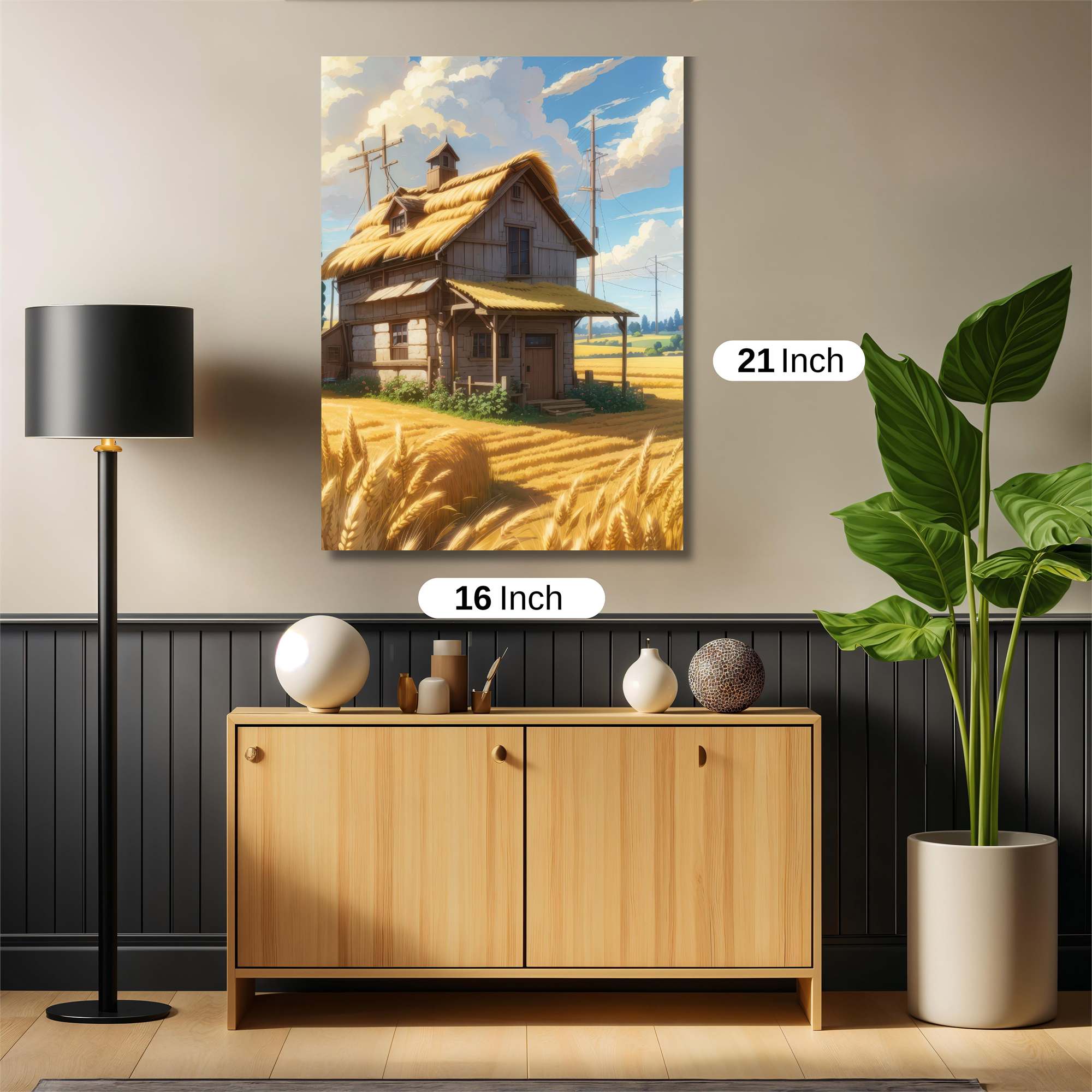 Cottage Serenity Safe Wall Magnetic / M